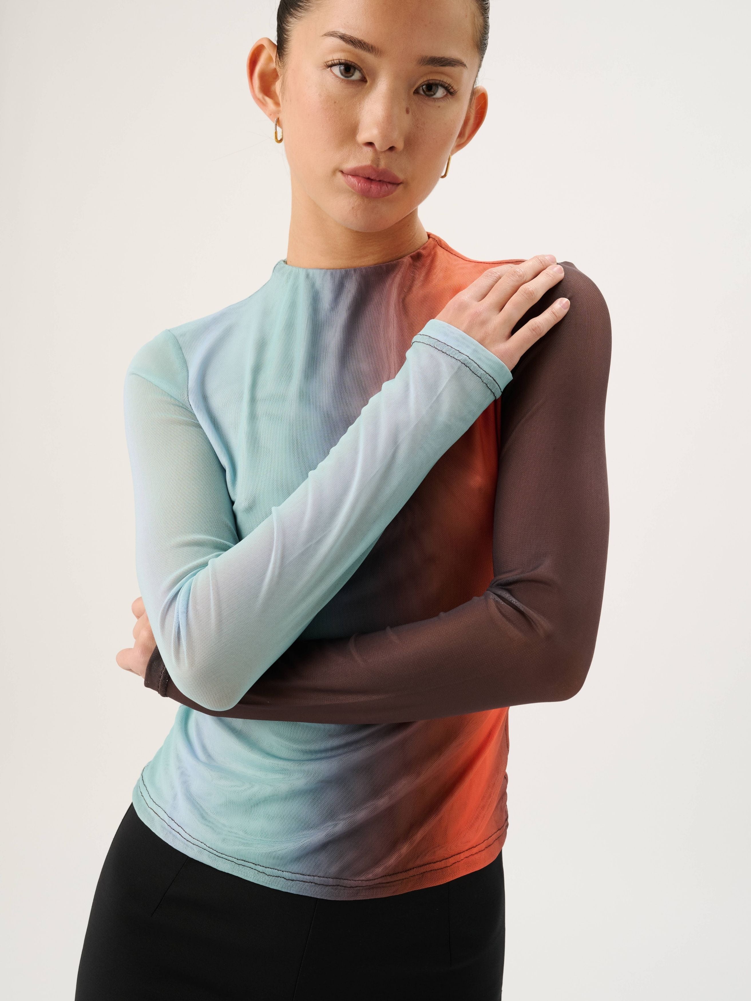 Evie Mesh Top