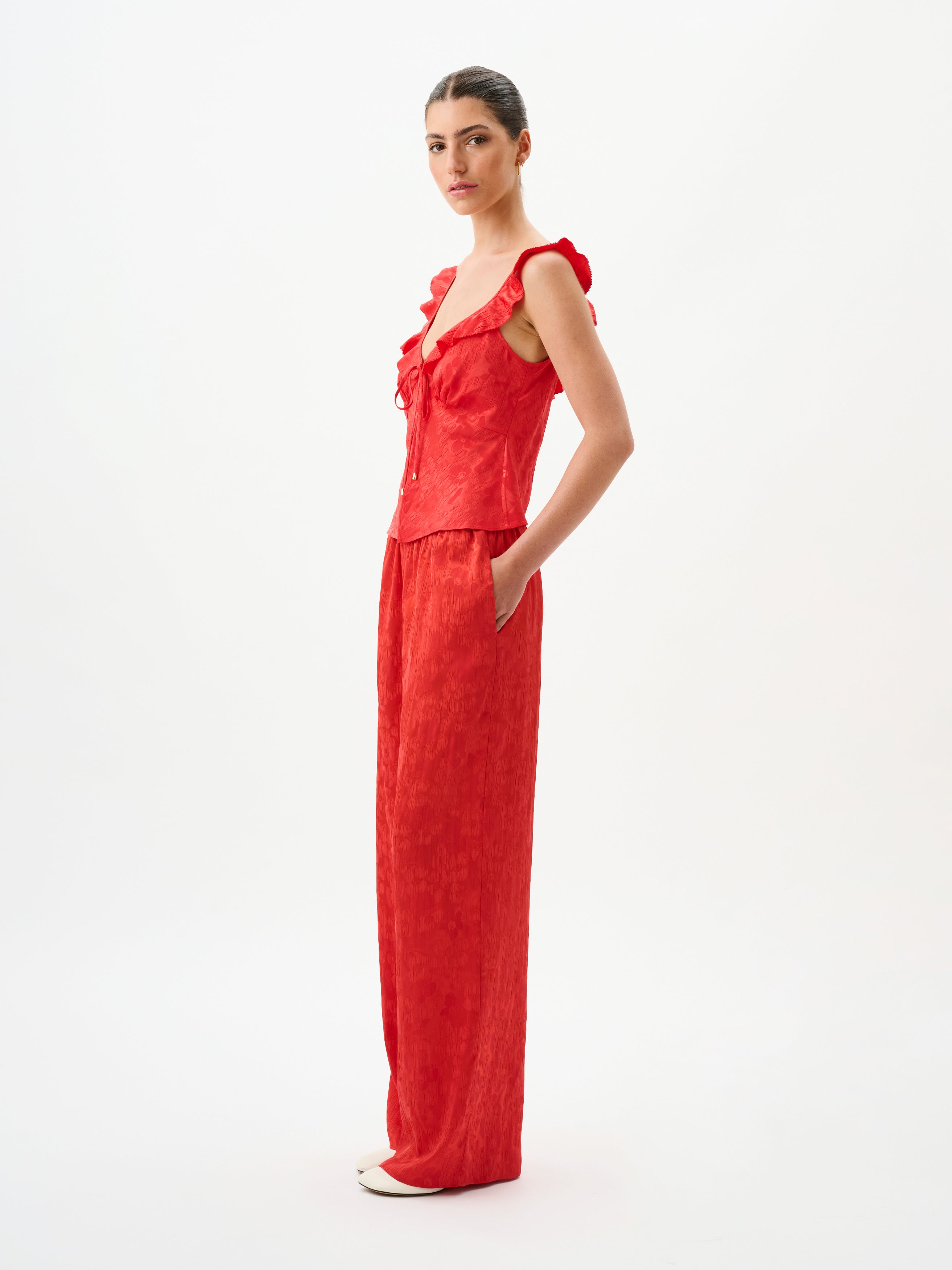 MILES PANT | SCARLET MEADOW