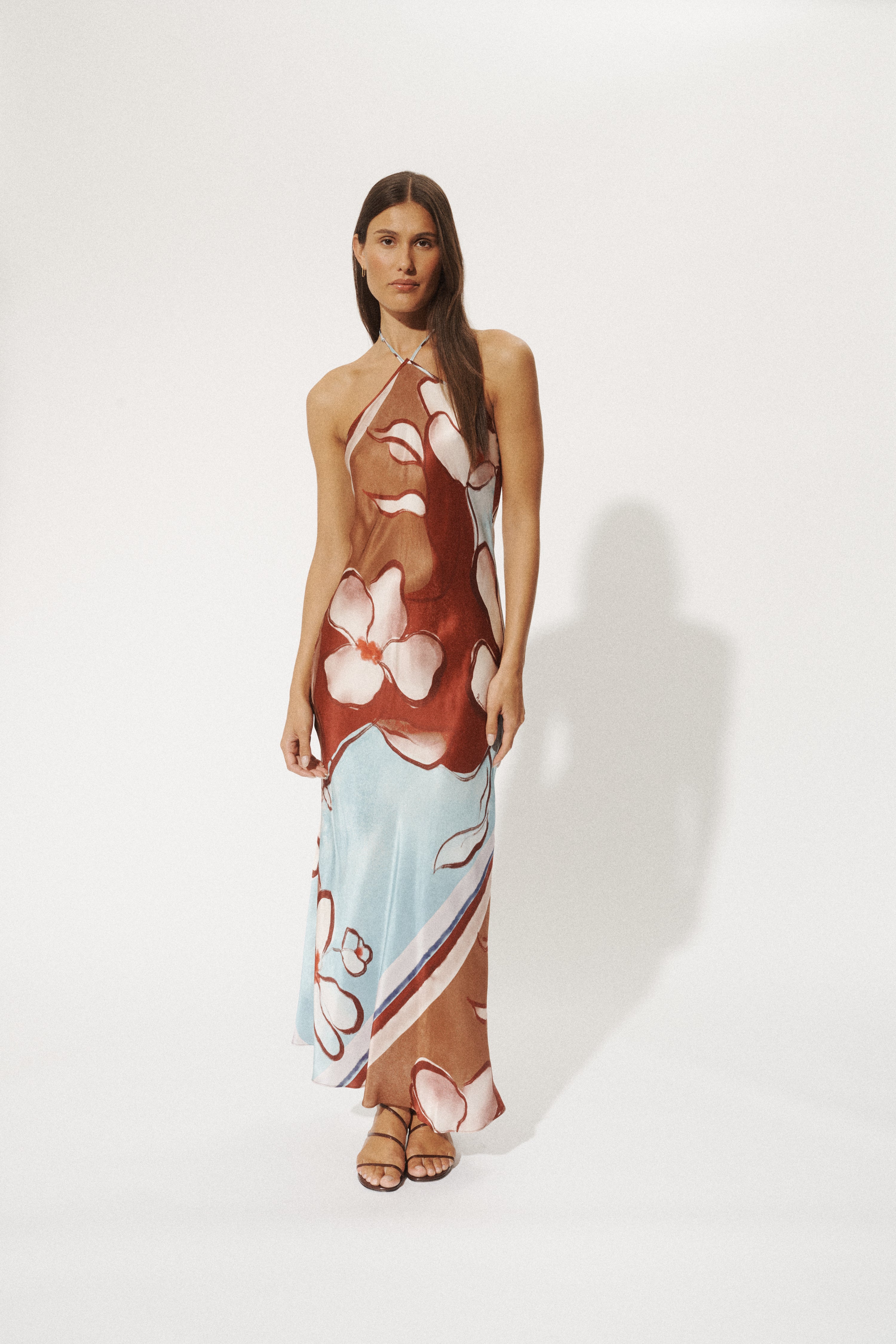 TULULA HALTER DRESS | MARISOL BLOOM