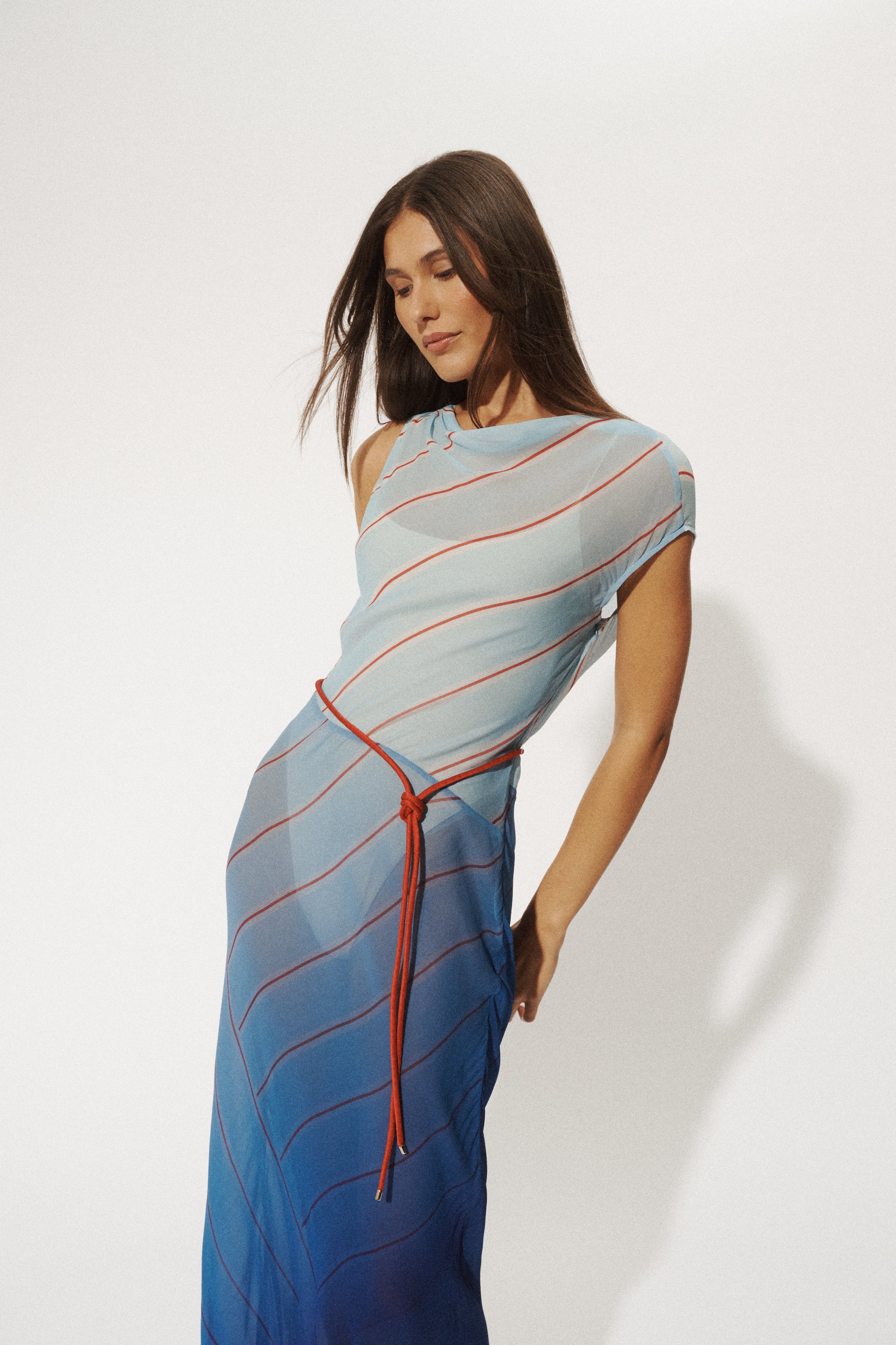 CAPRI DRESS | STRIPES OF THE SEA