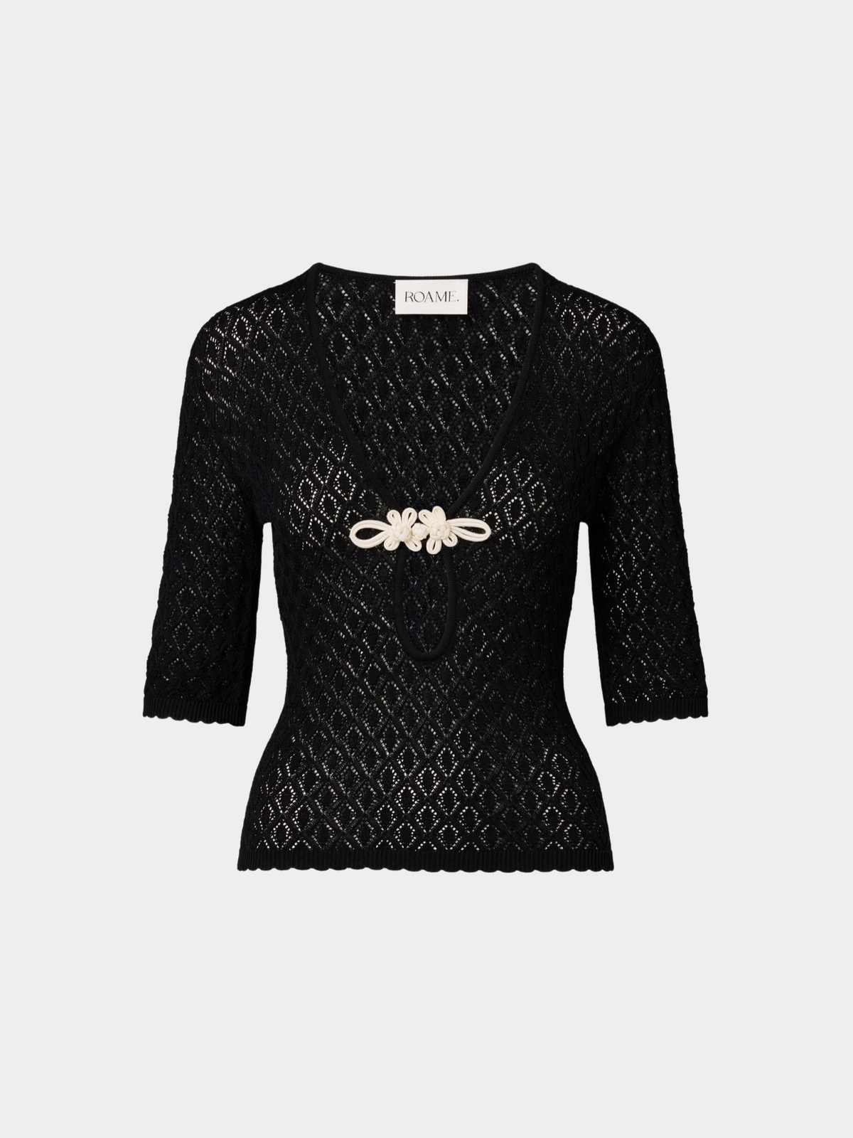 Delani Knit Top Odette Pointelle