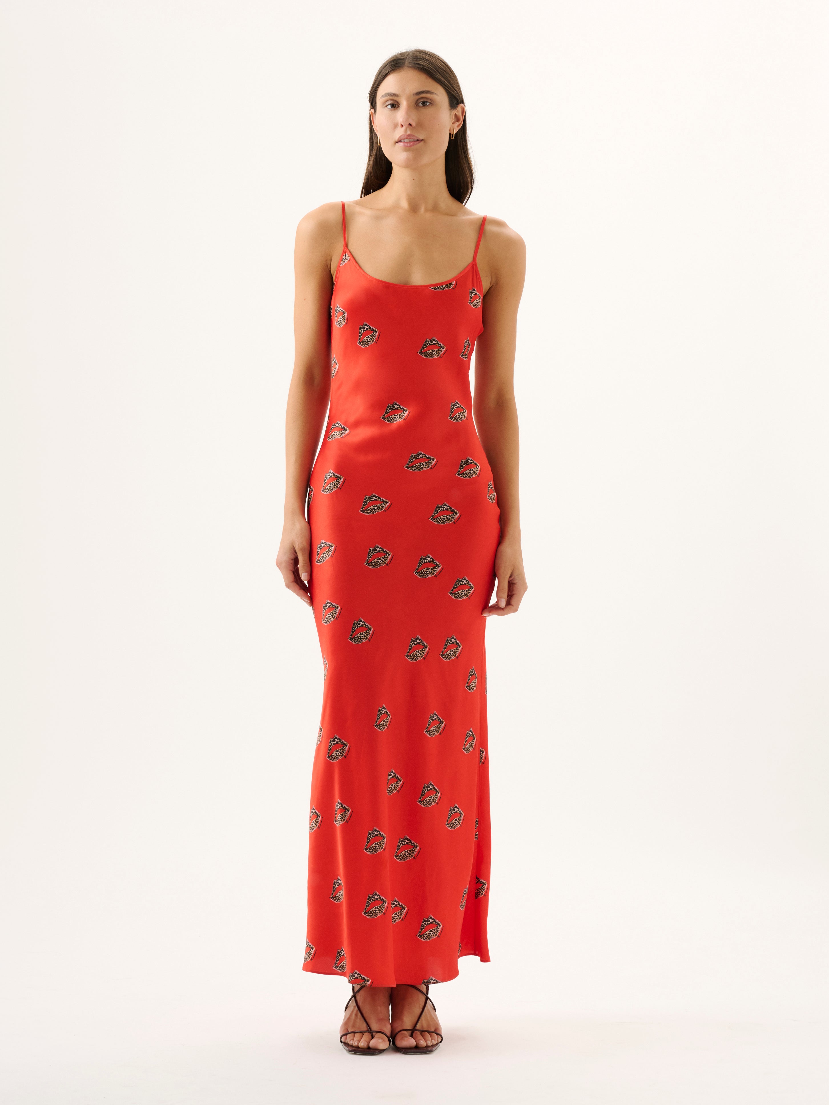 WESSEX SLIP DRESS | JUNGLE KISS