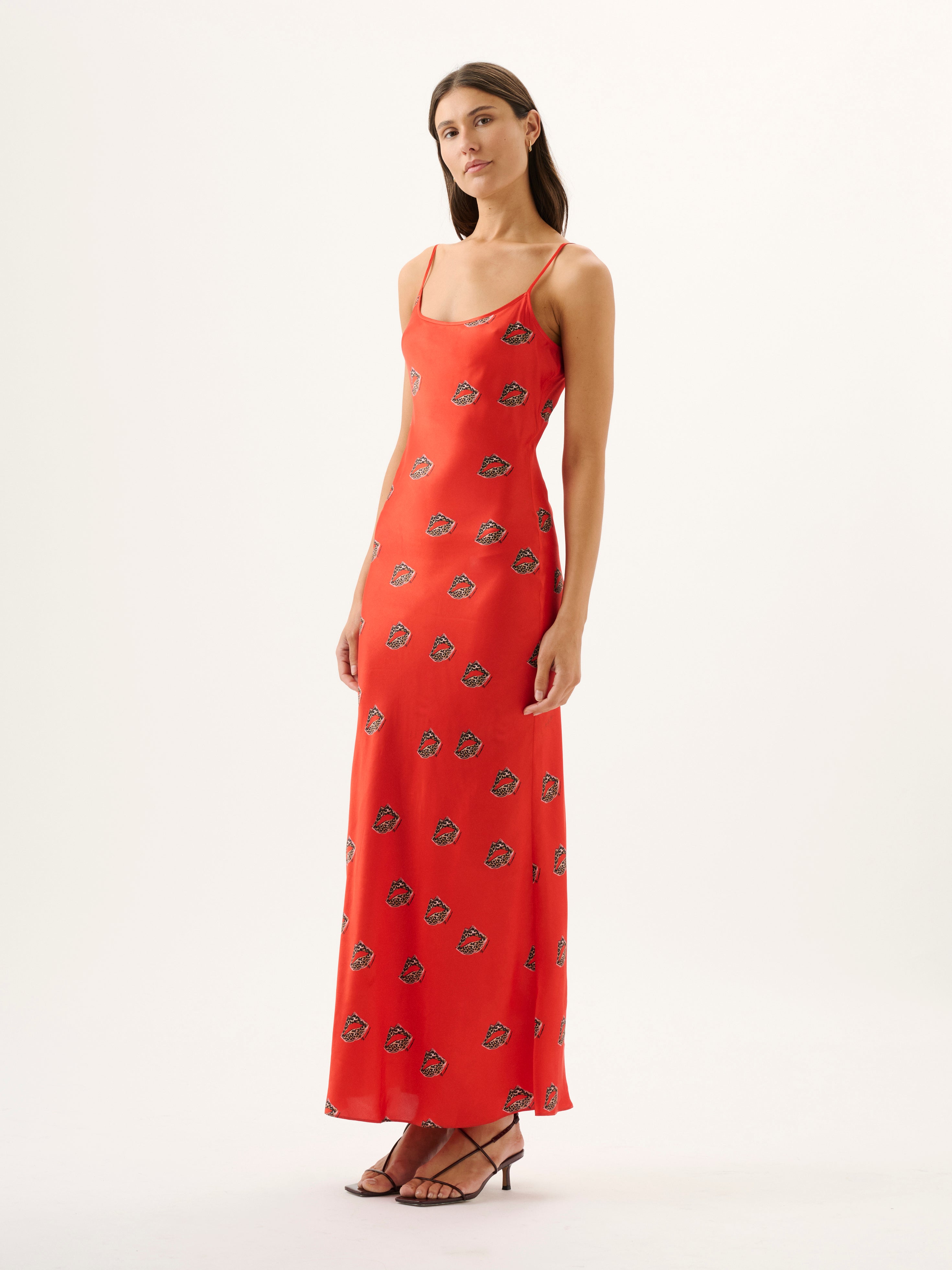 WESSEX SLIP DRESS | JUNGLE KISS
