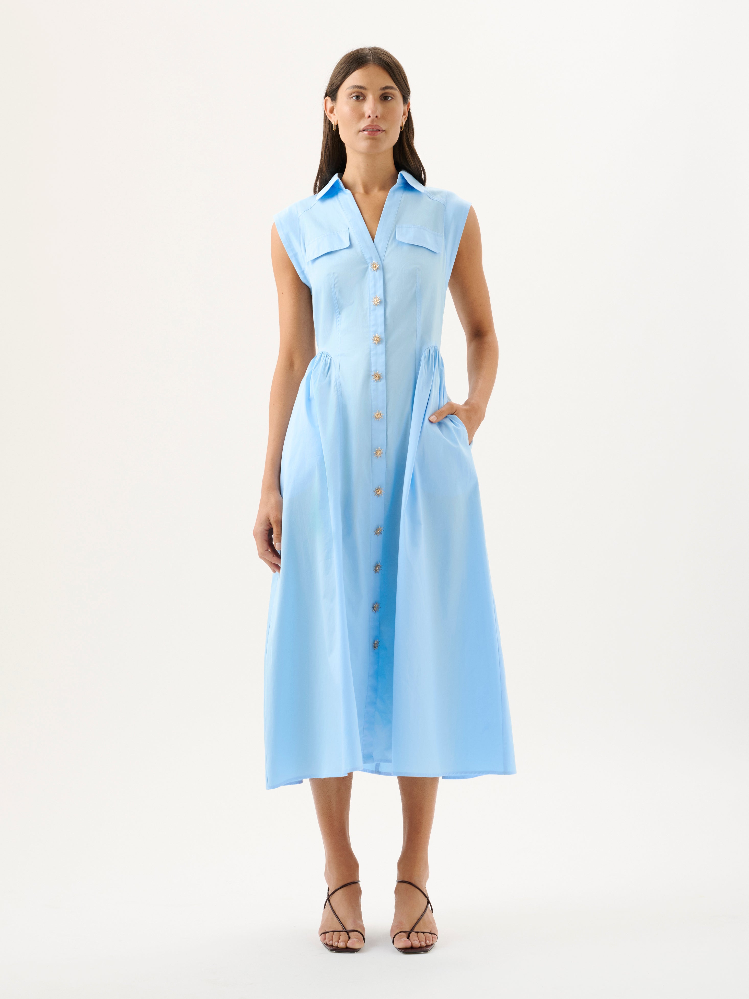 SKYLAR DRESS | BLUEBELL
