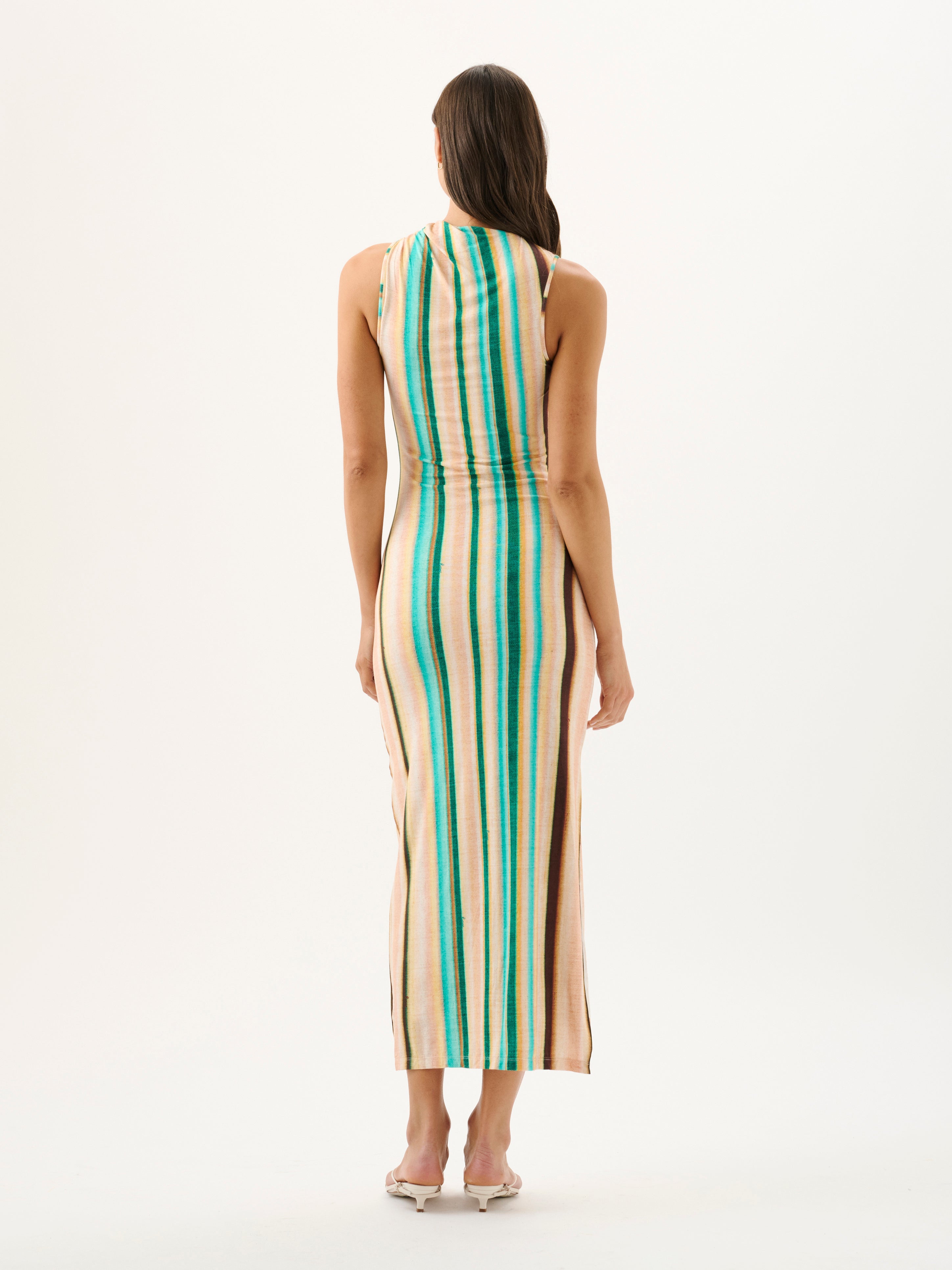 BEATRIX DRESS | PRISM STRIPE