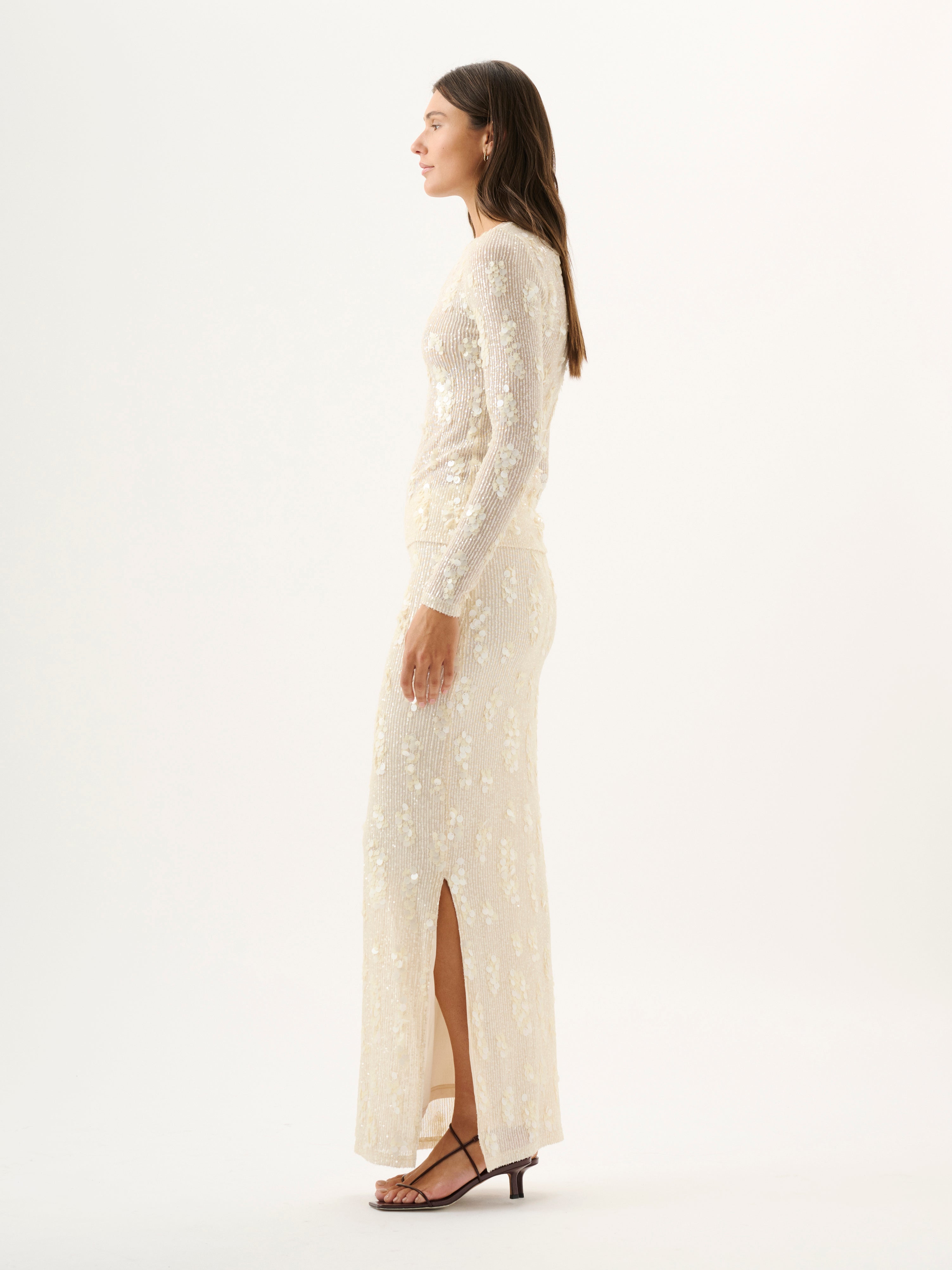 CARMINE TOP | IVORY SEQUIN