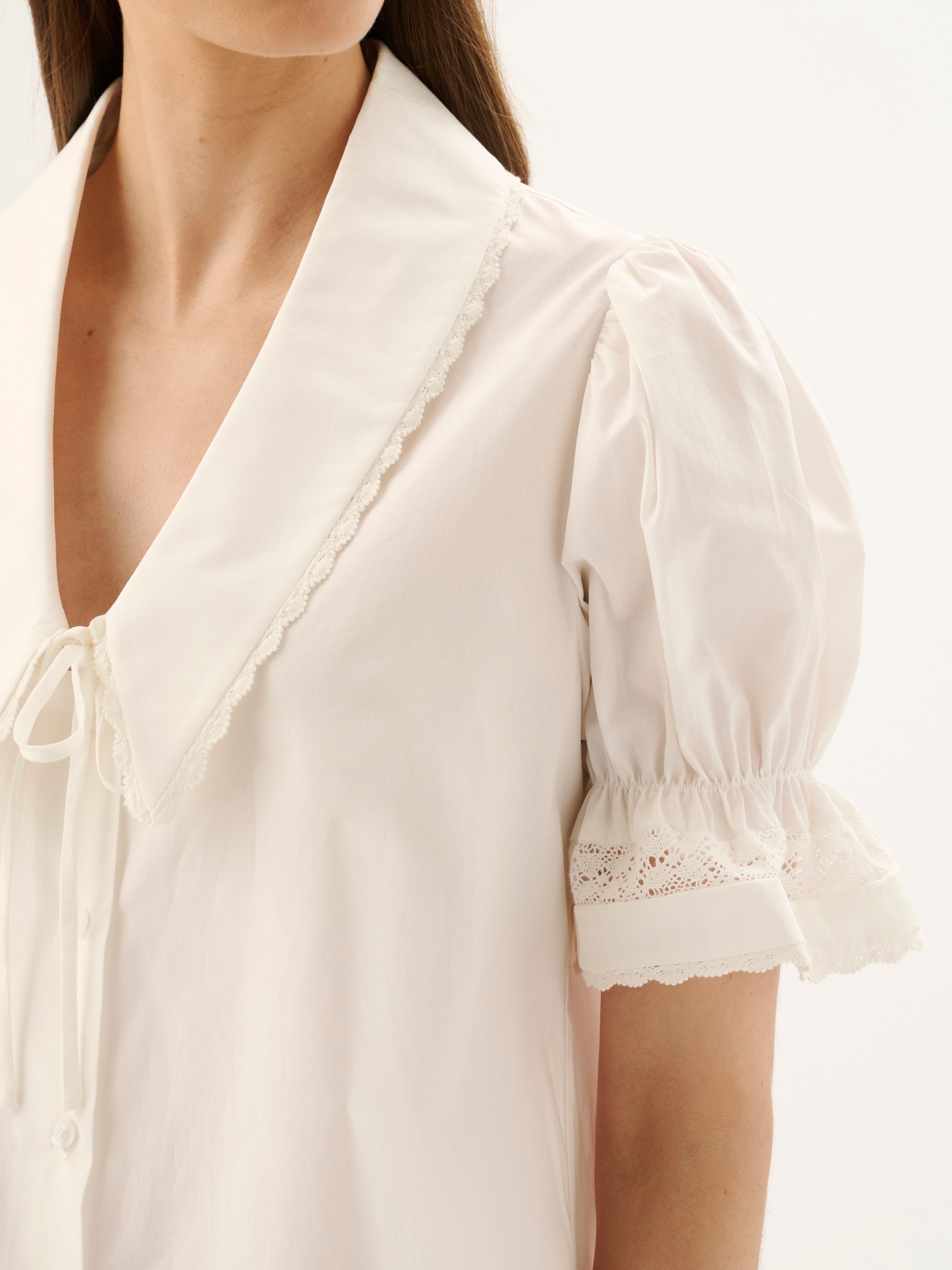 MAISIE MINI DRESS | WHITE