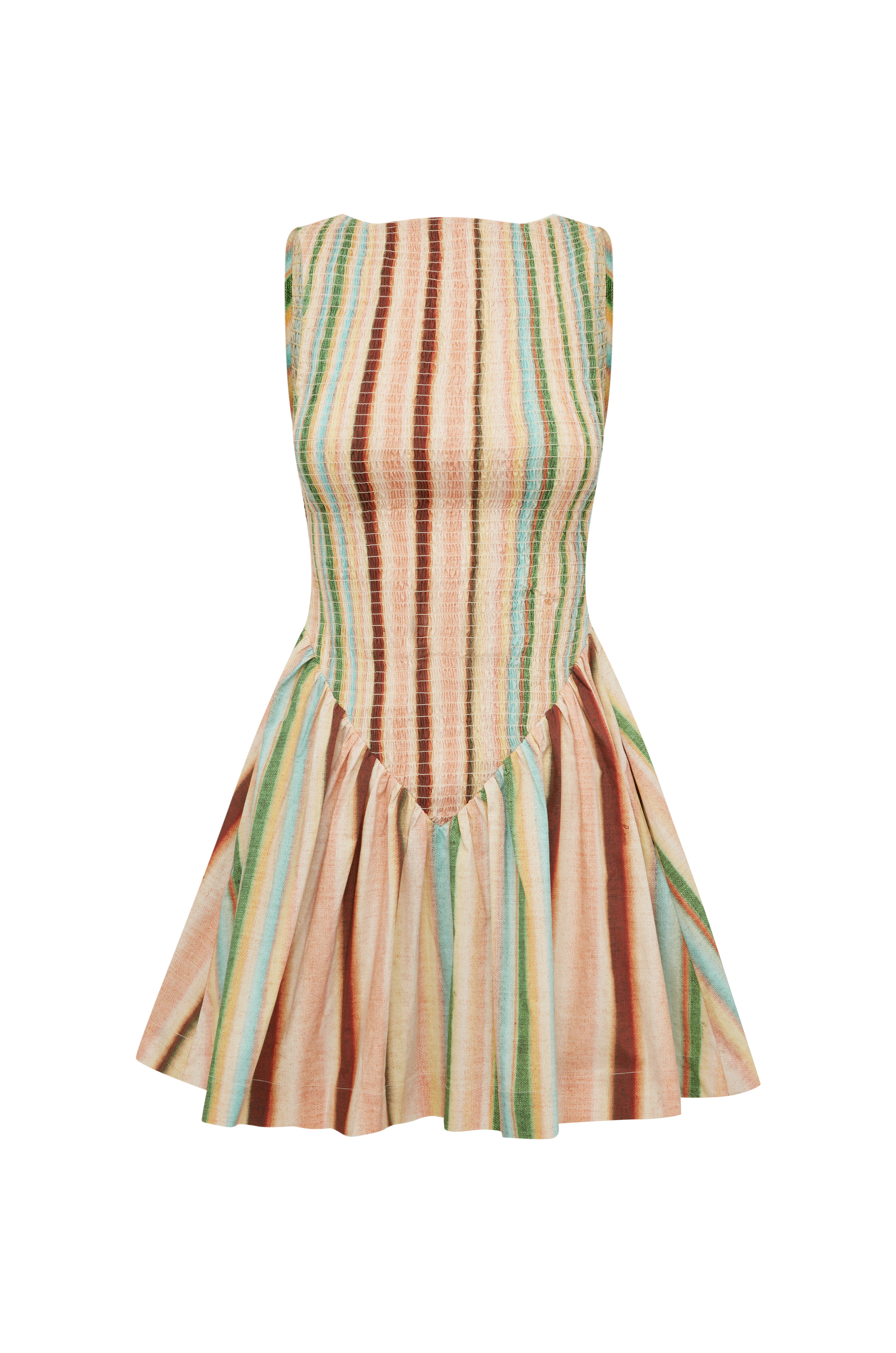 GIGI DRESS | PRISM STRIPE