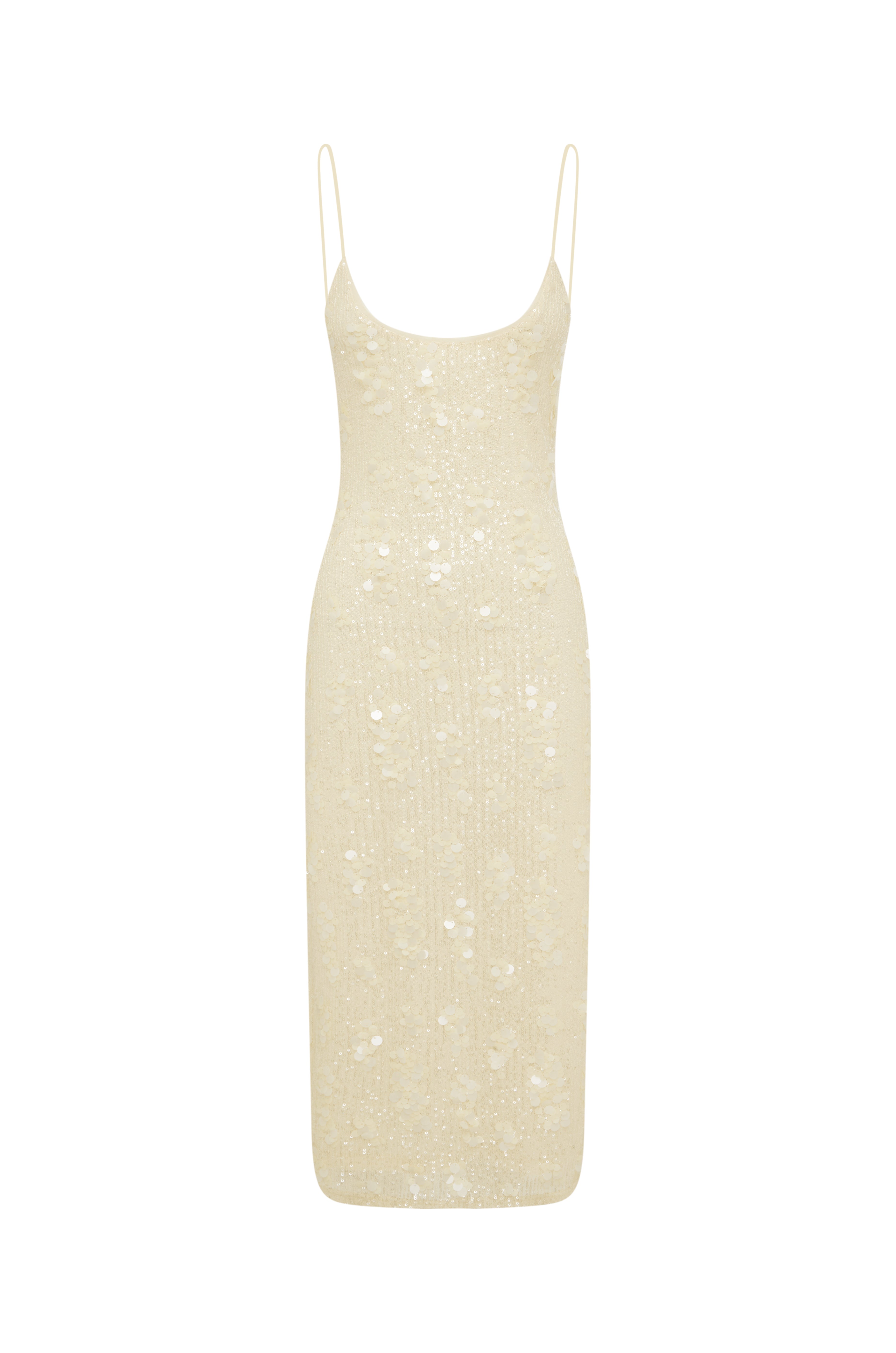 ESTELLA DRESS | IVORY SEQUIN