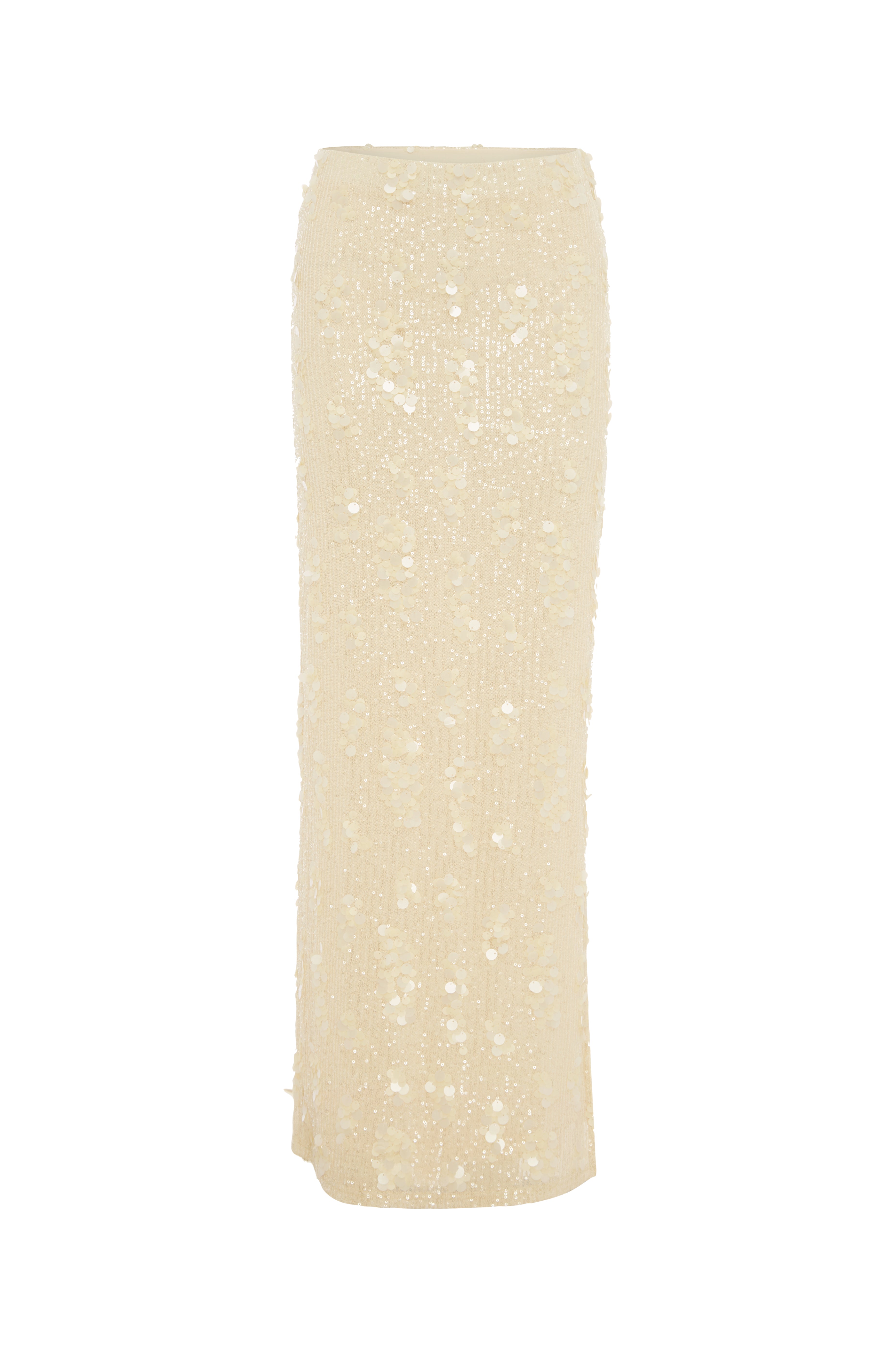 YVES SKIRT | IVORY SEQUIN