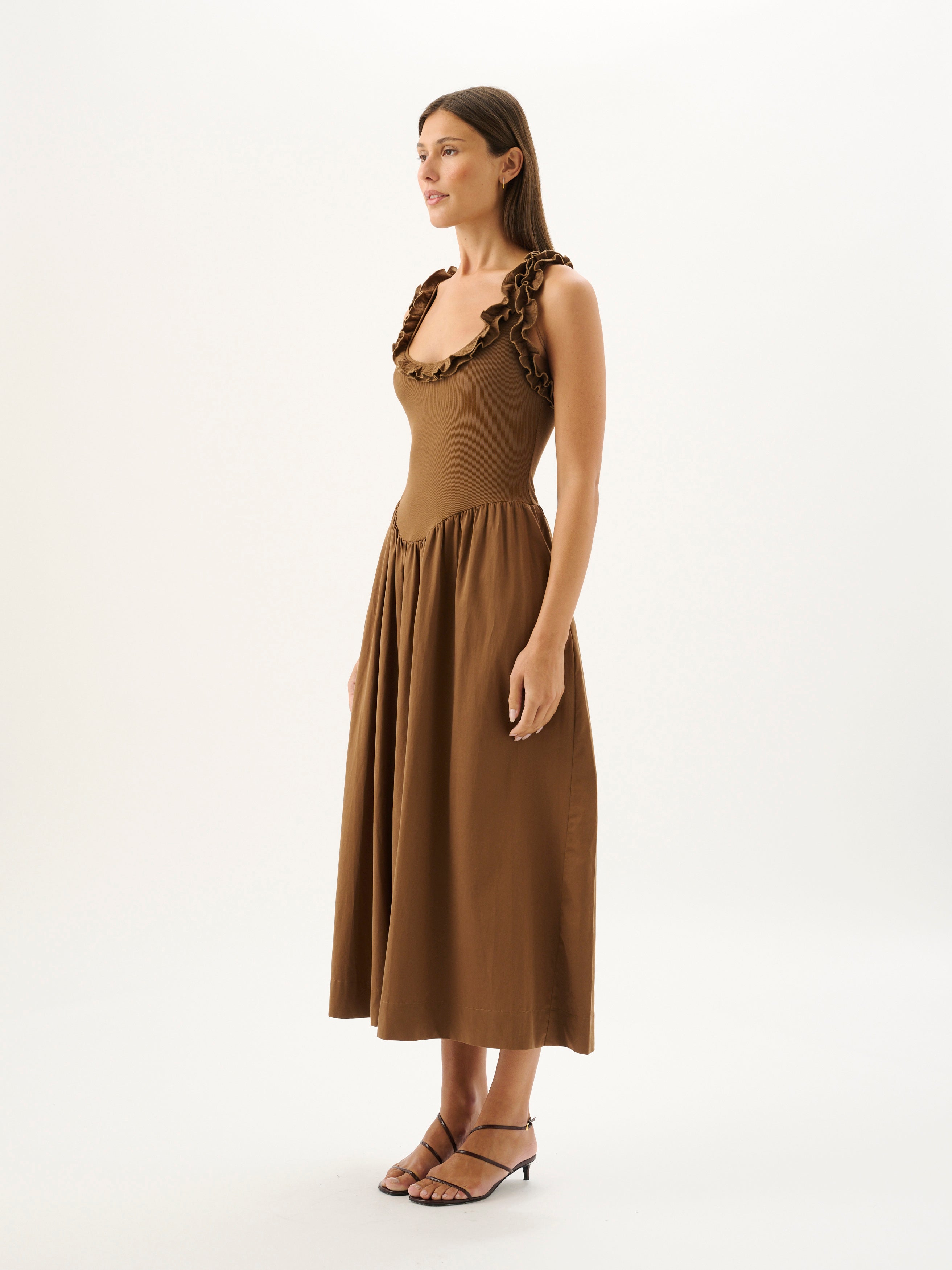 PALOMA MAXI DRESS | TOFFEE