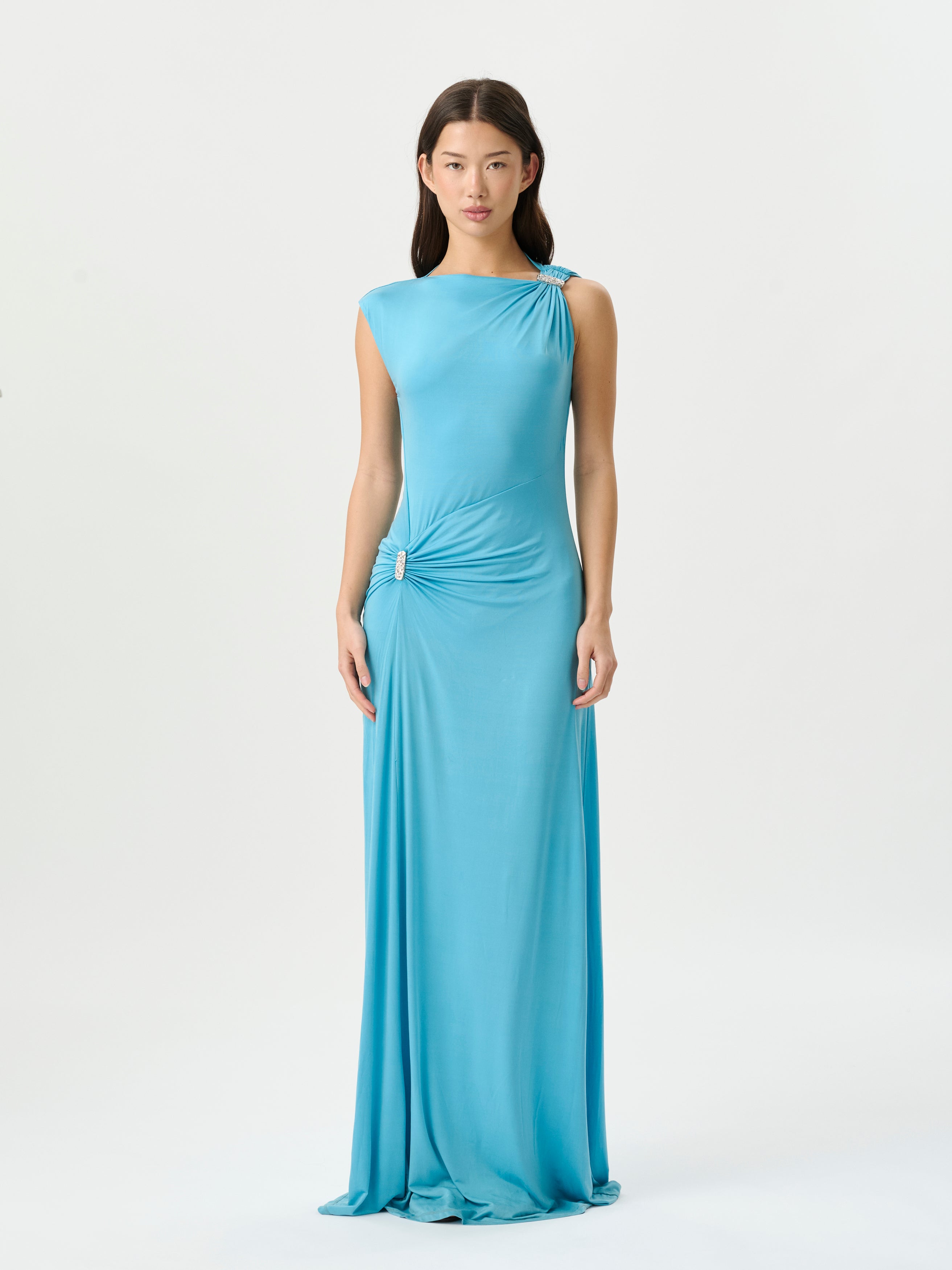 Gloria Gown Aquamarine