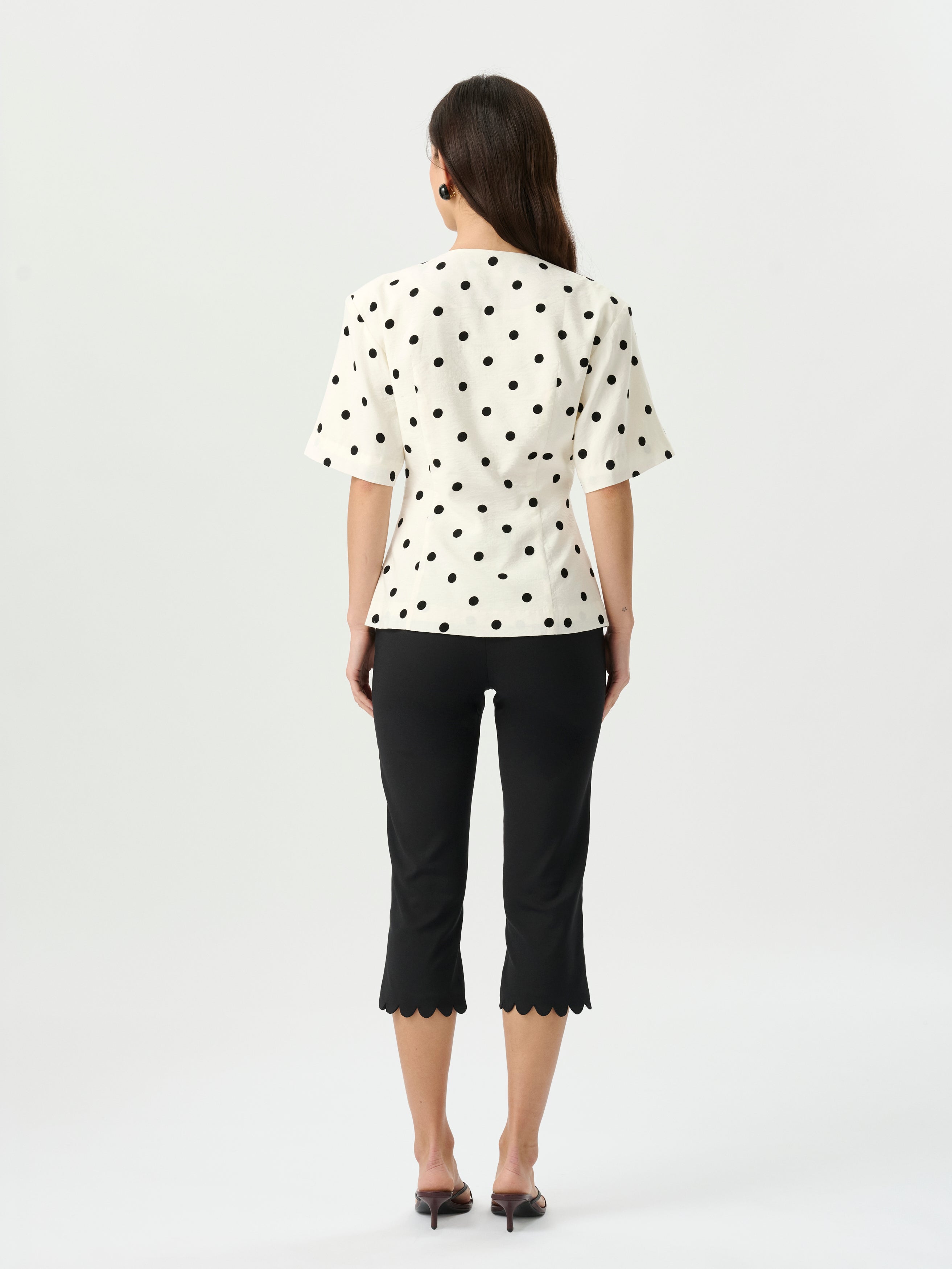 Janis Top Heirloom Dot