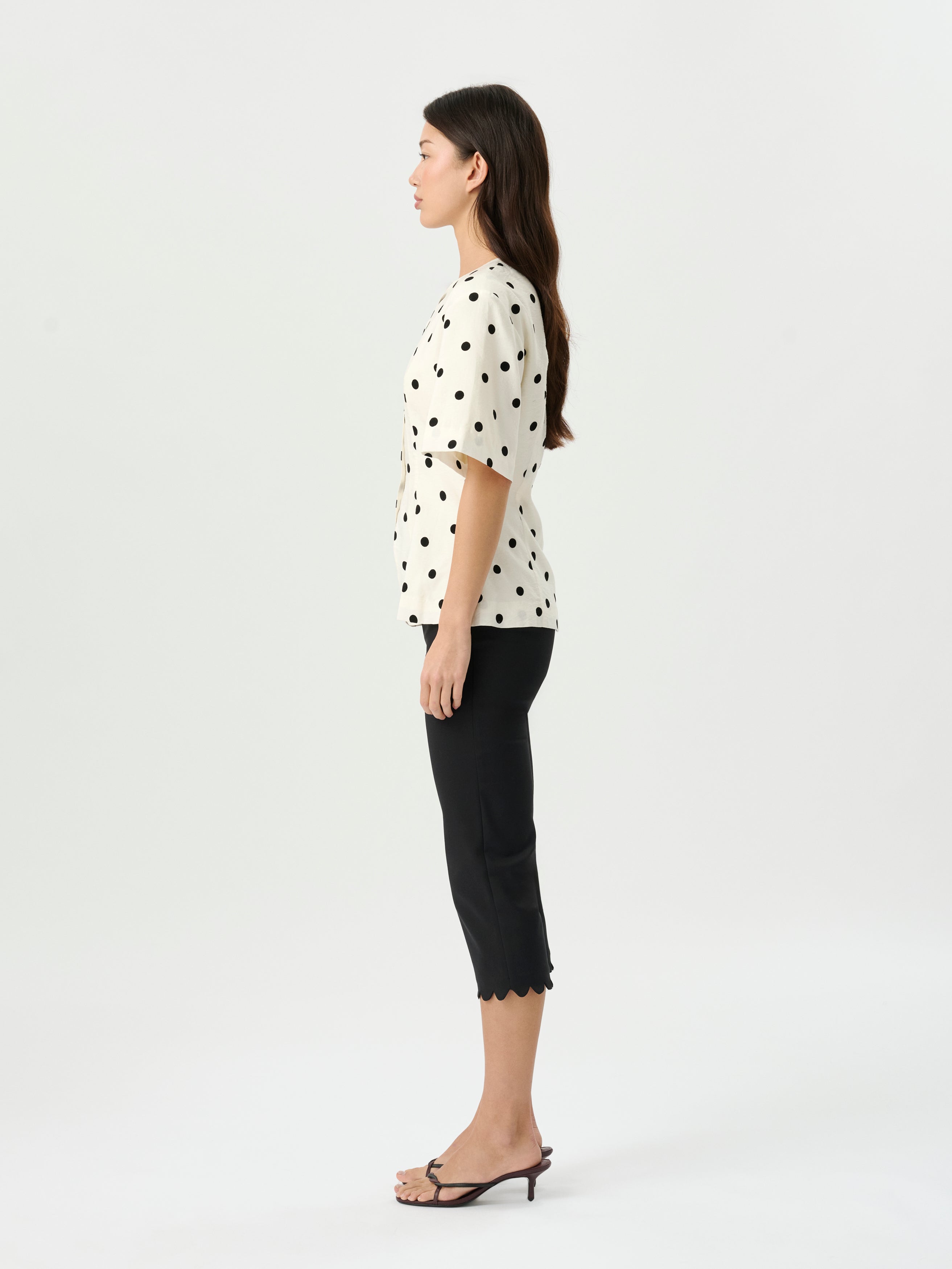 Janis Top Heirloom Dot