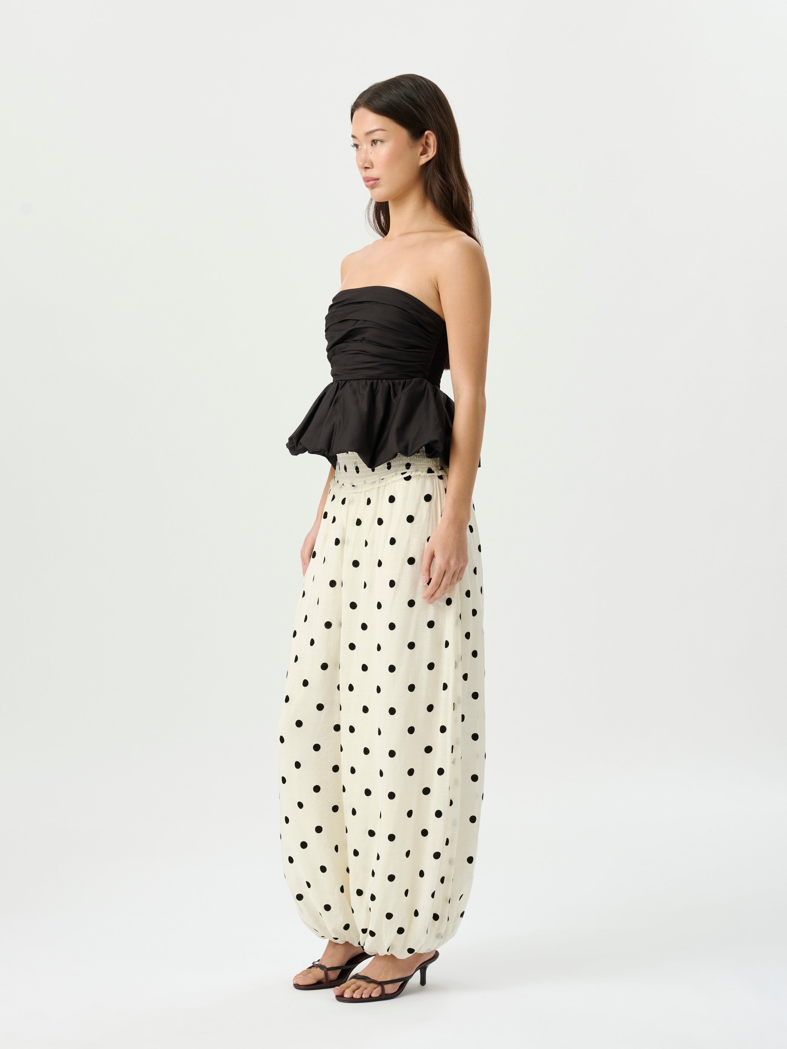 Hazel Top Black