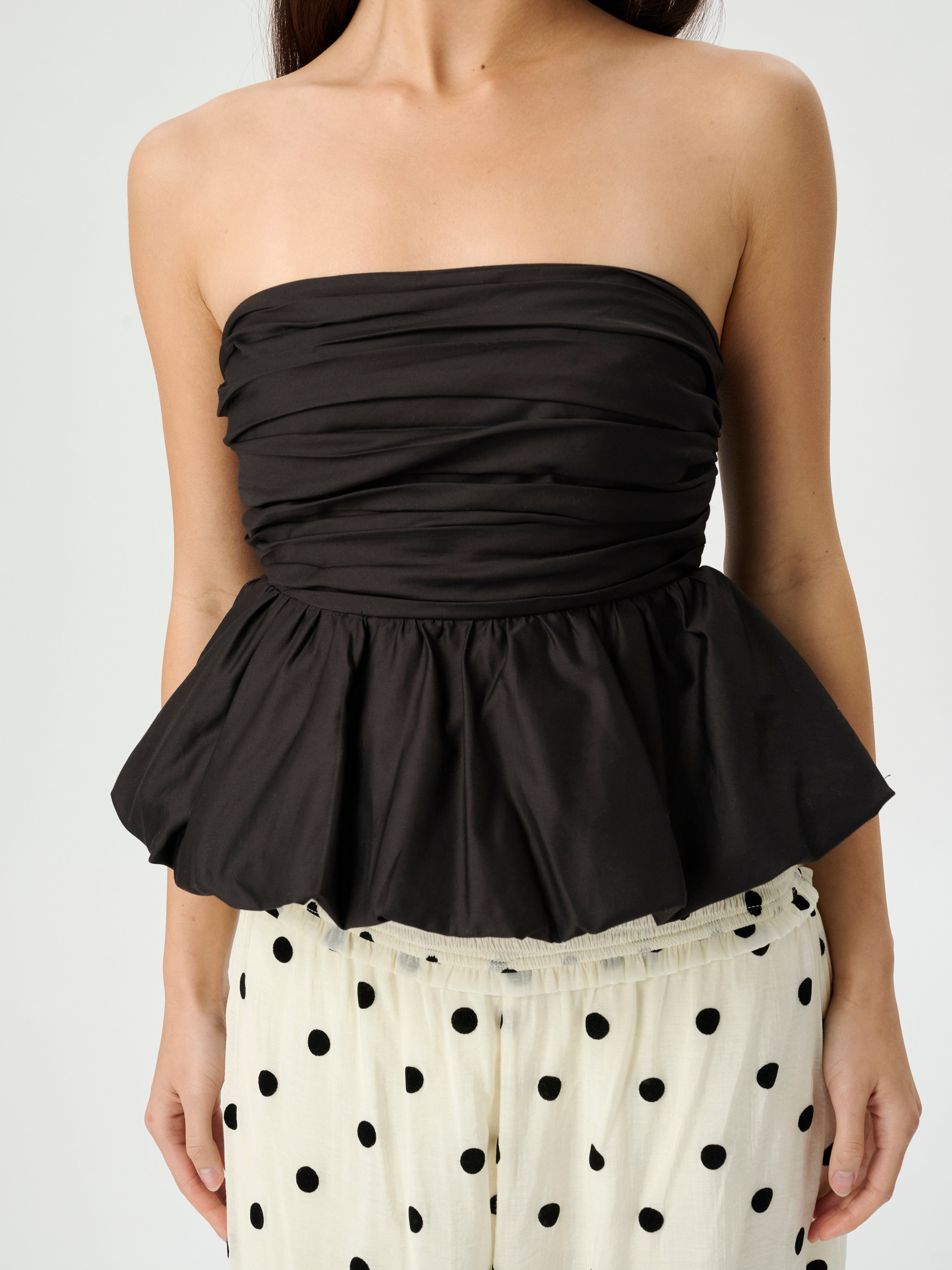Hazel Top Black