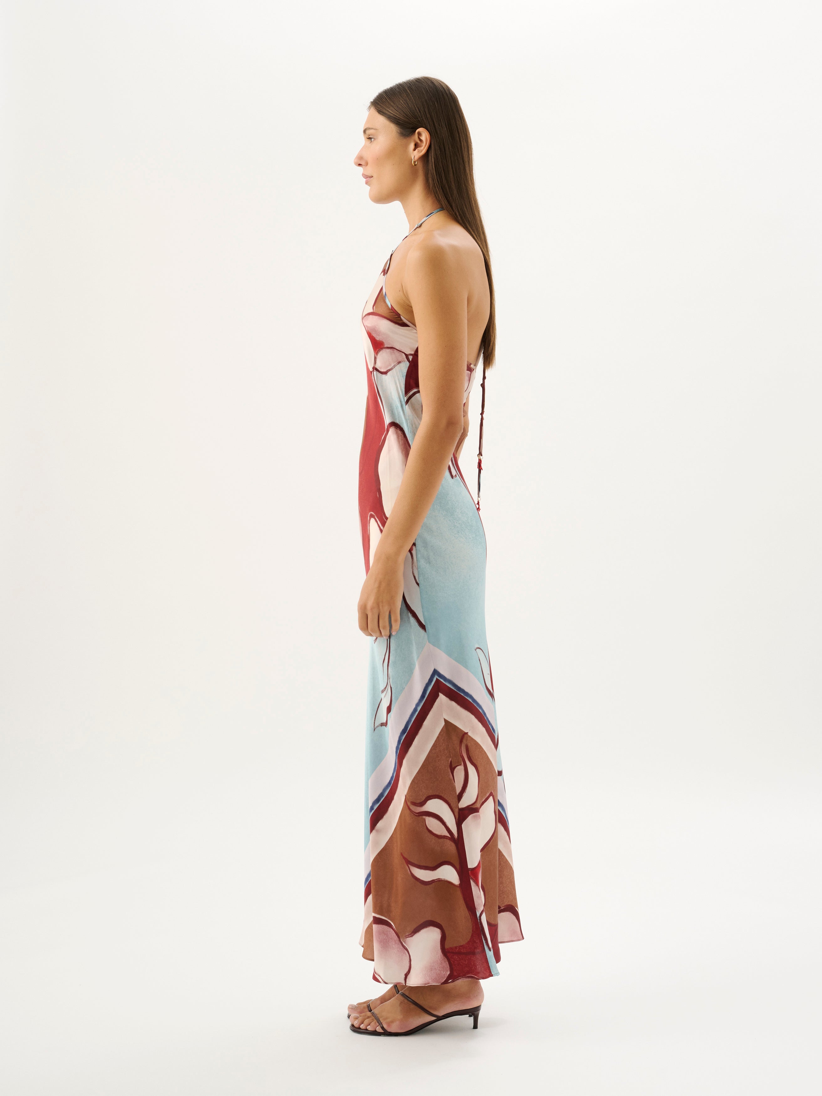 TULULA HALTER DRESS | MARISOL BLOOM