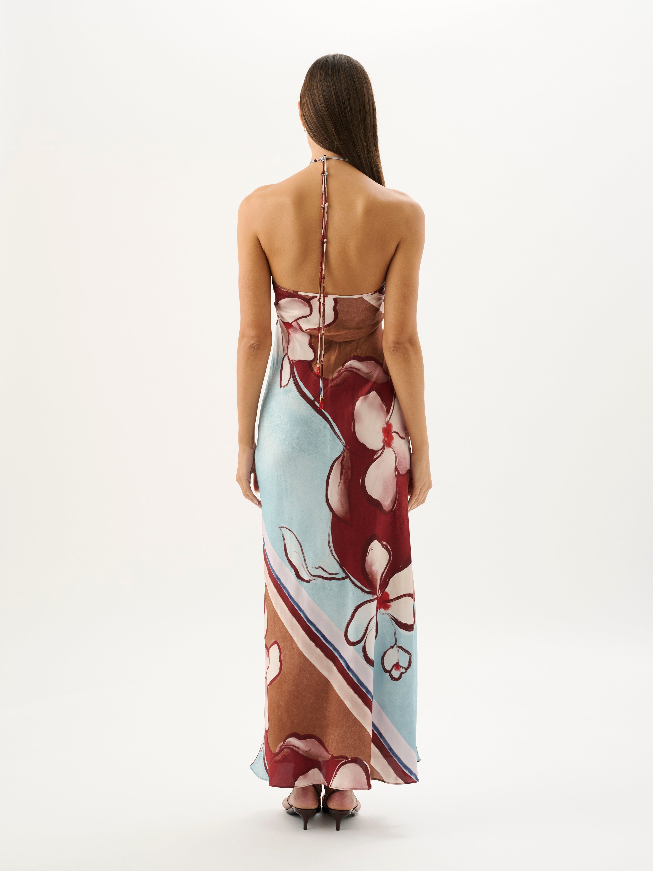 TULULA HALTER DRESS | MARISOL BLOOM