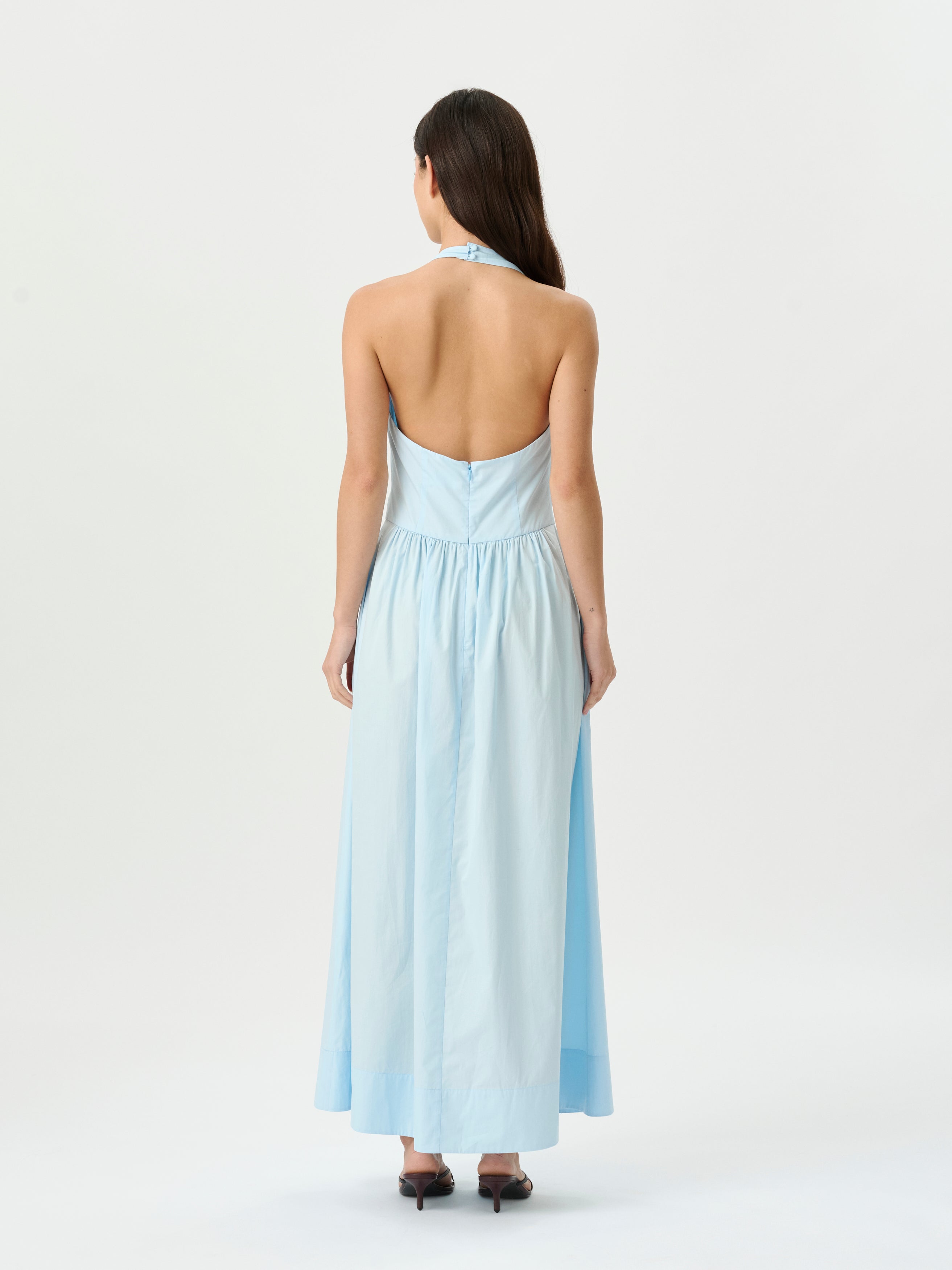 Maddie Dress Powder Blue