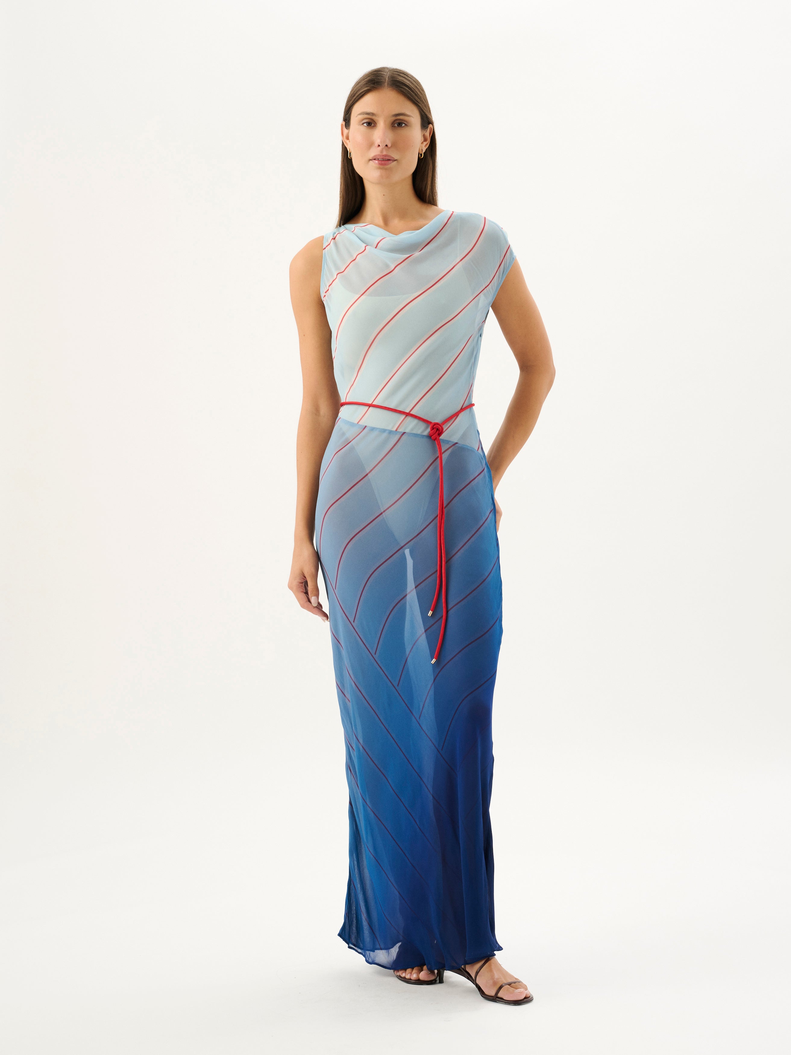 CAPRI DRESS | STRIPES OF THE SEA
