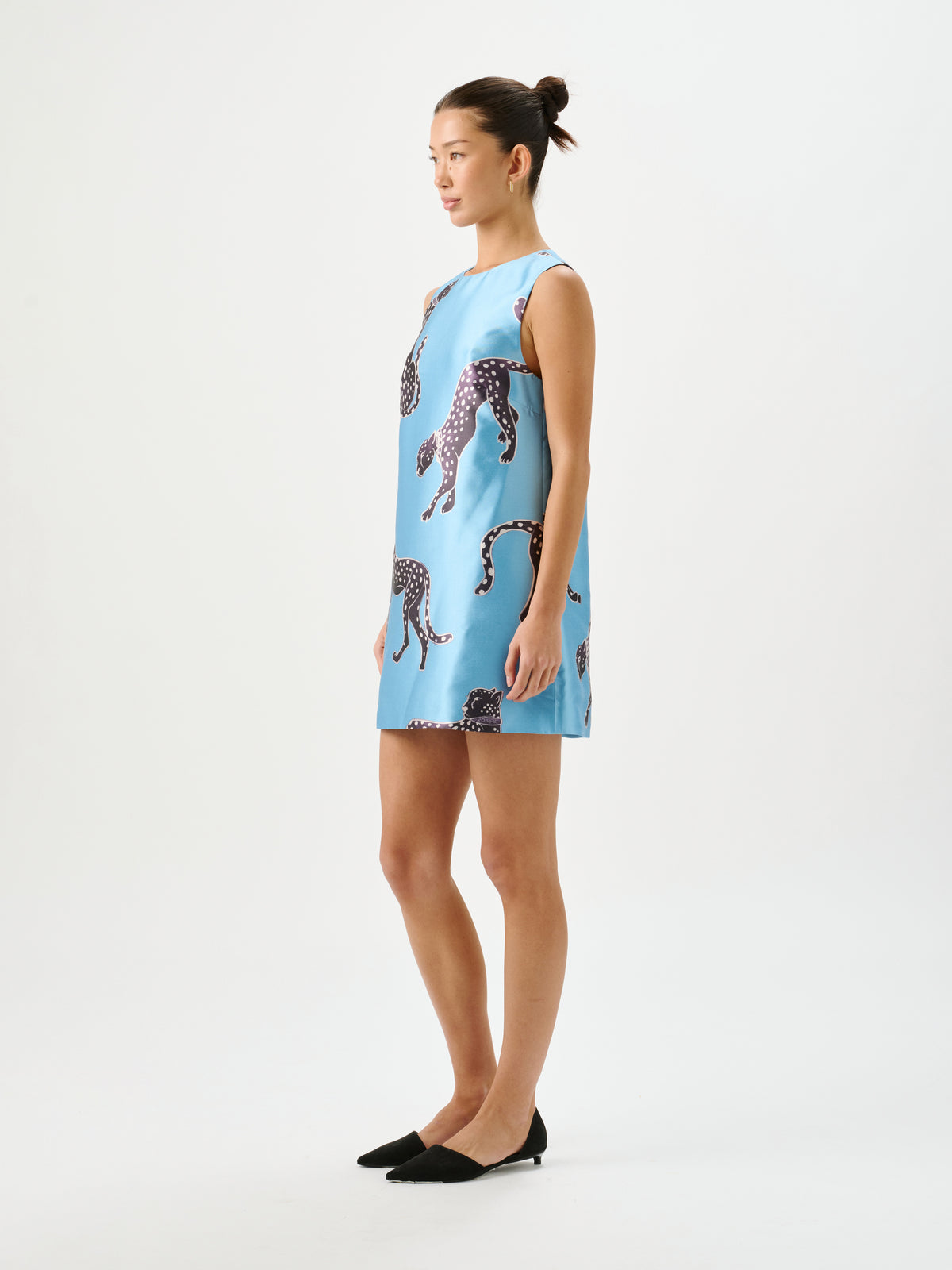 Sofia Dress Cheetah Royale Topaz
