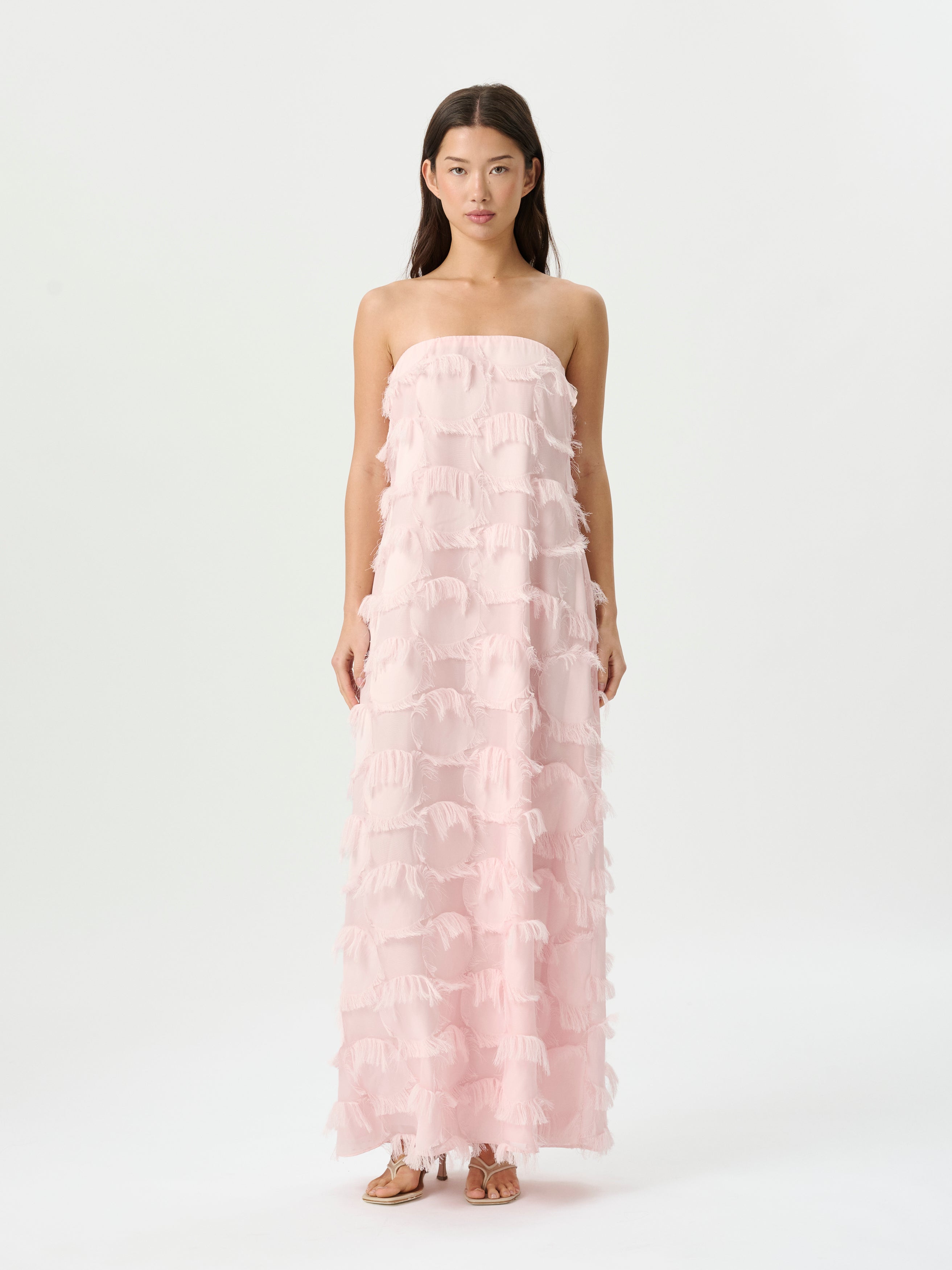 Carrie Dress Powder Pink