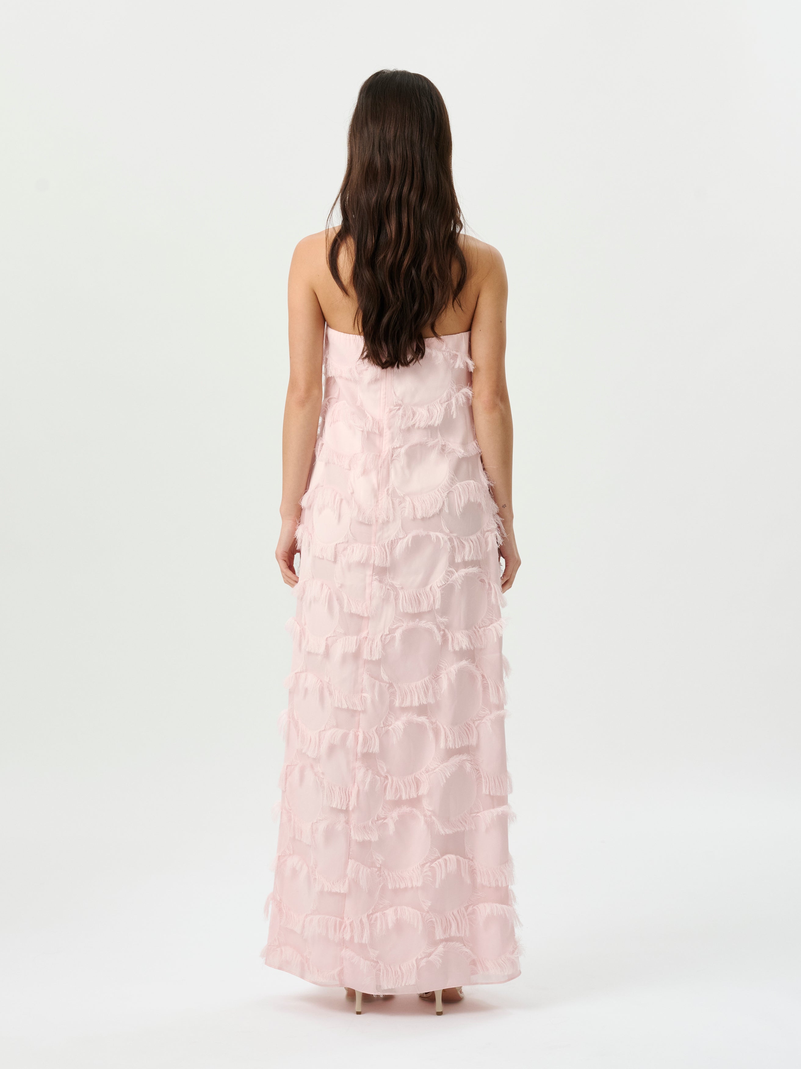 Carrie Dress Powder Pink