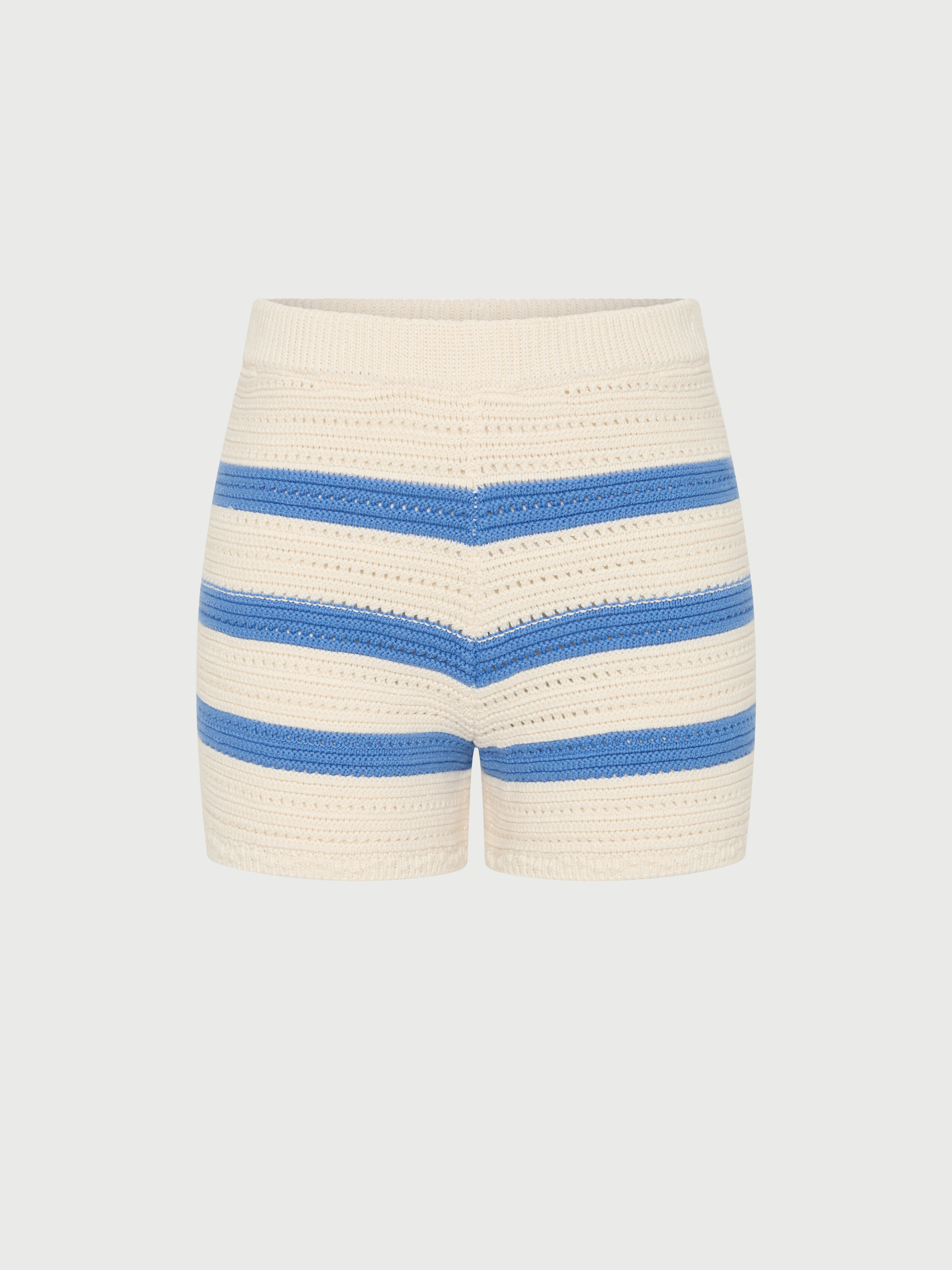 Manon Knit Short Bleu