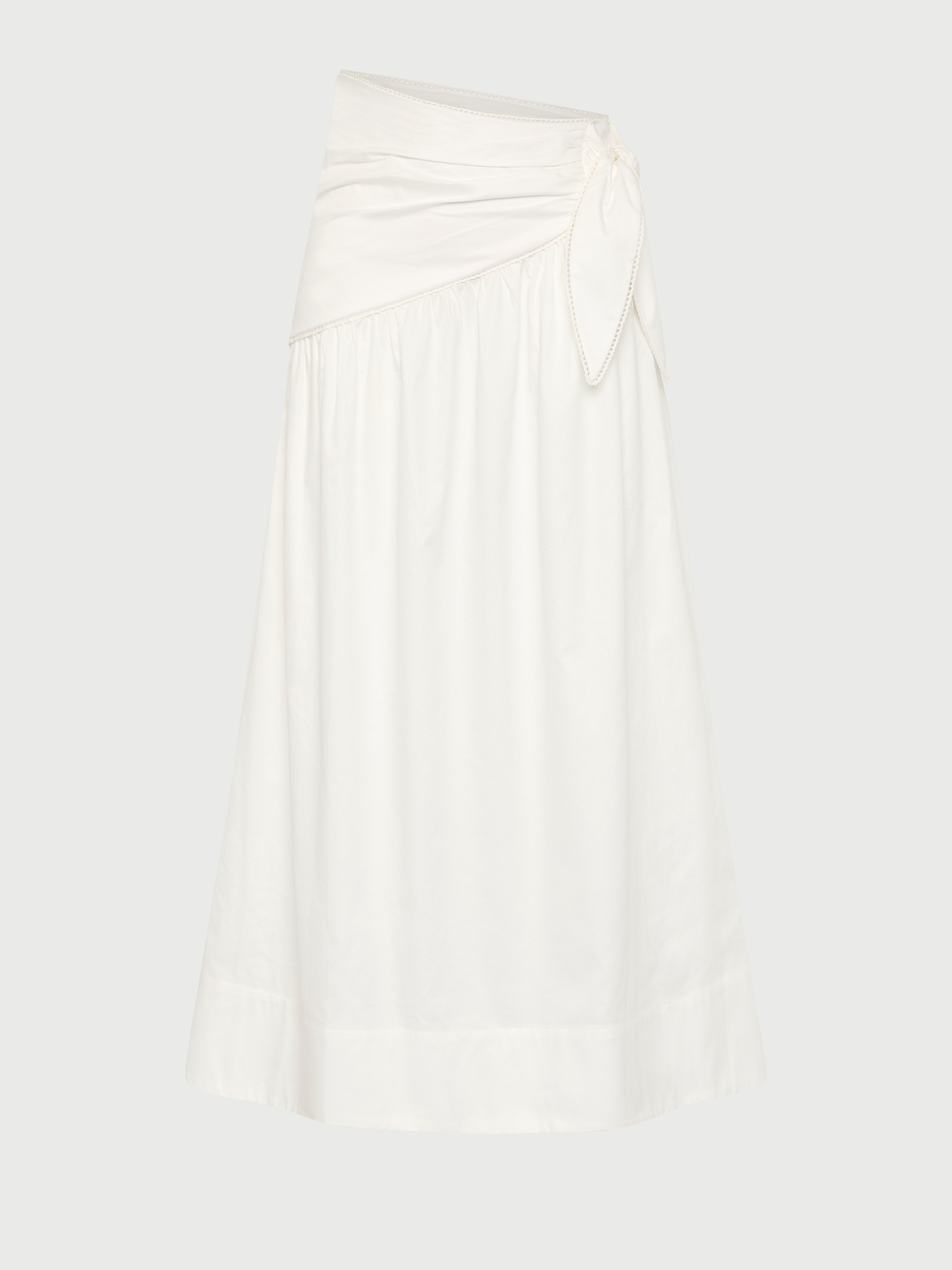 Dixie Tie Skirt White
