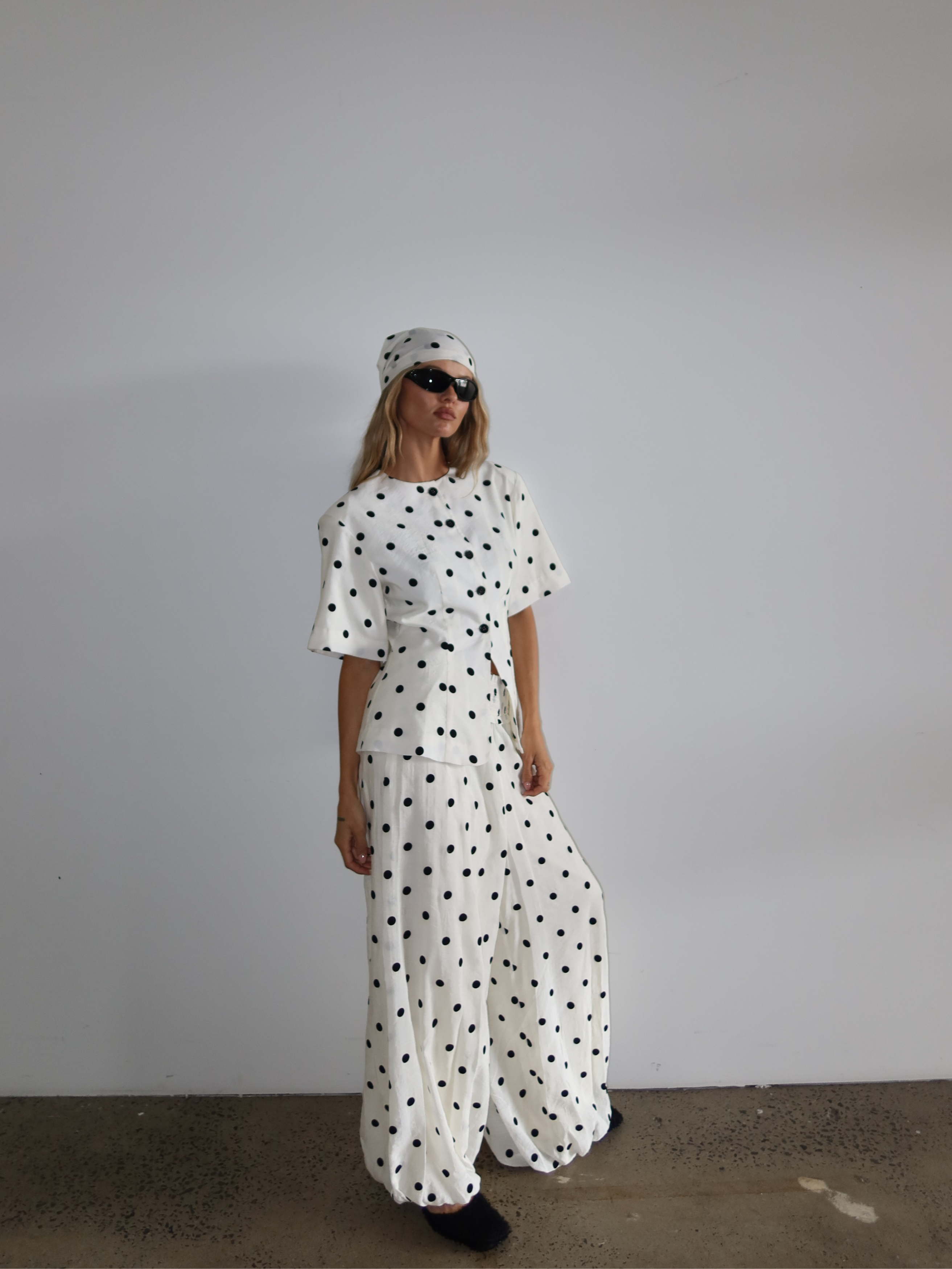 Janis Top Heirloom Dot