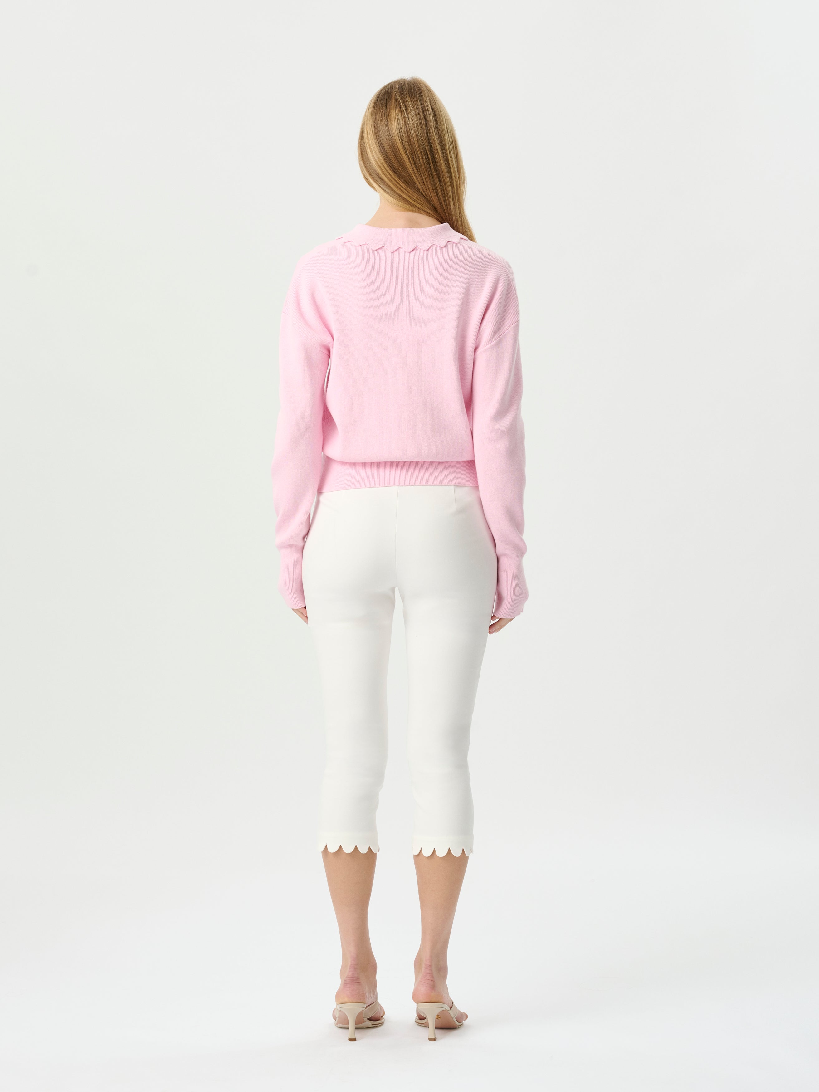 Gwen Cardigan Pink Sorbet