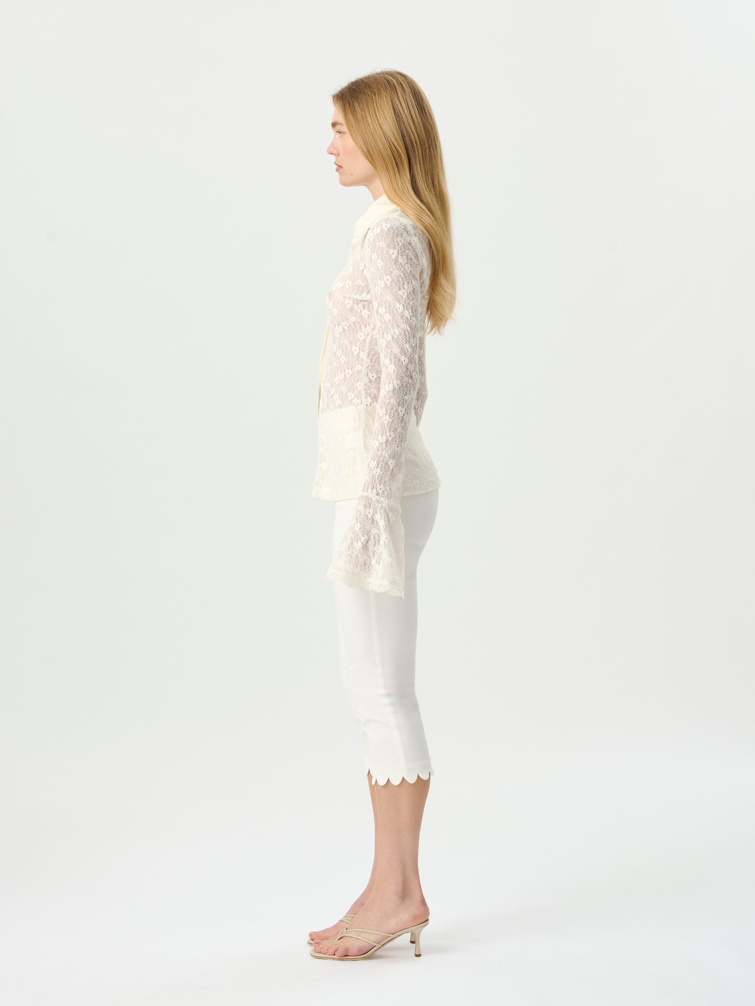 Daisie Shirt Cameo Lace