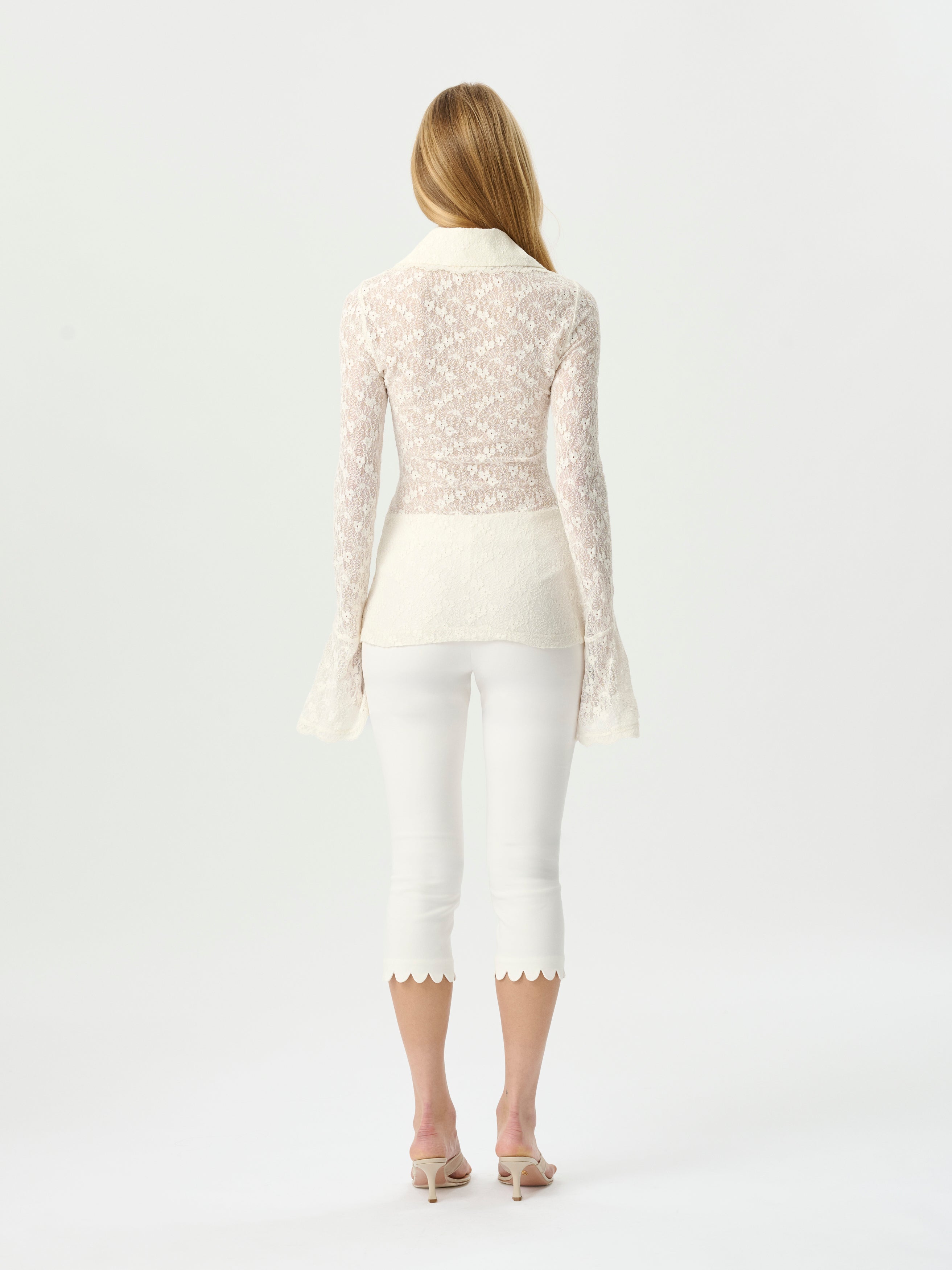 Daisie Shirt Cameo Lace