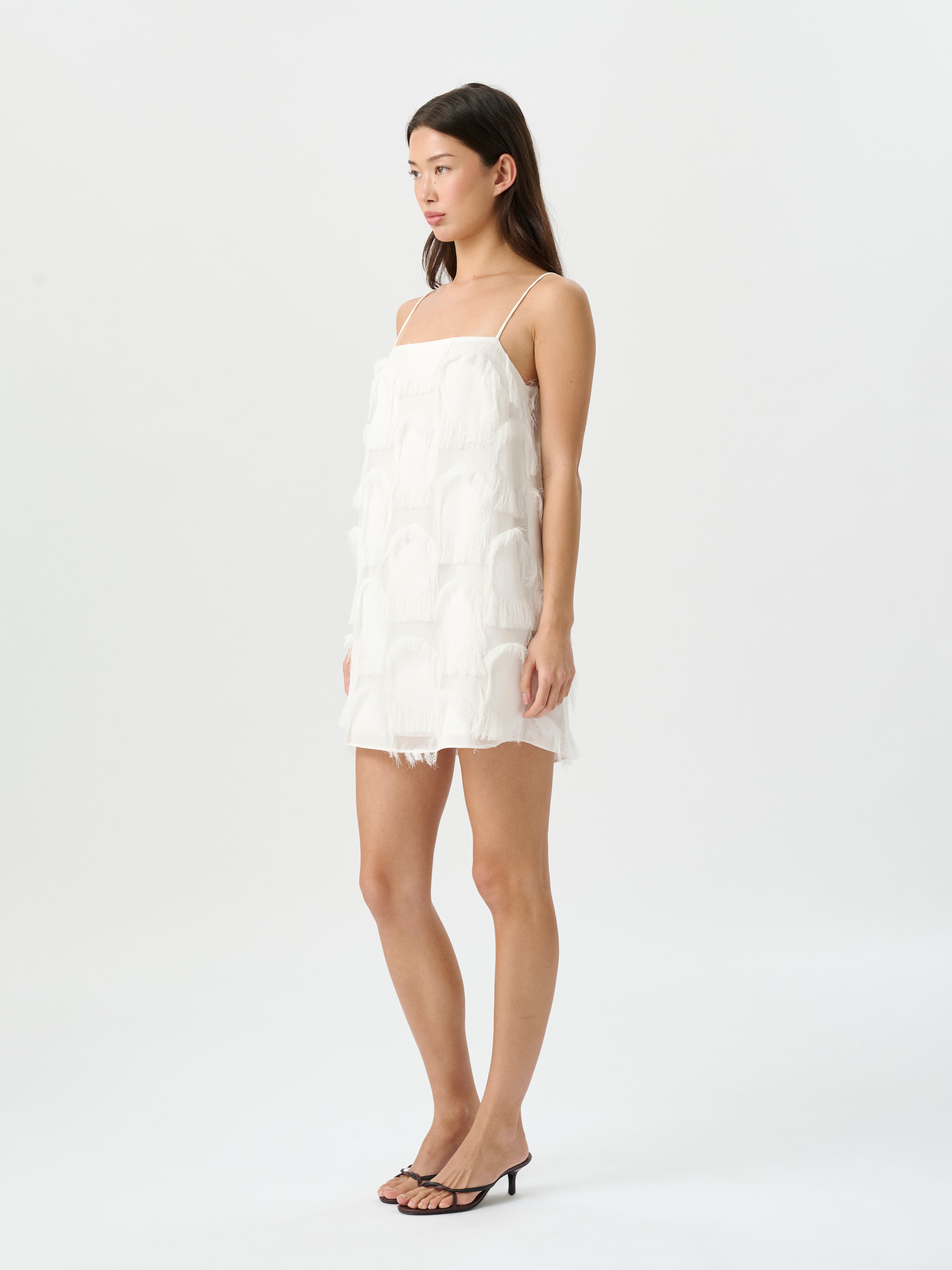Carrie Mini Dress White