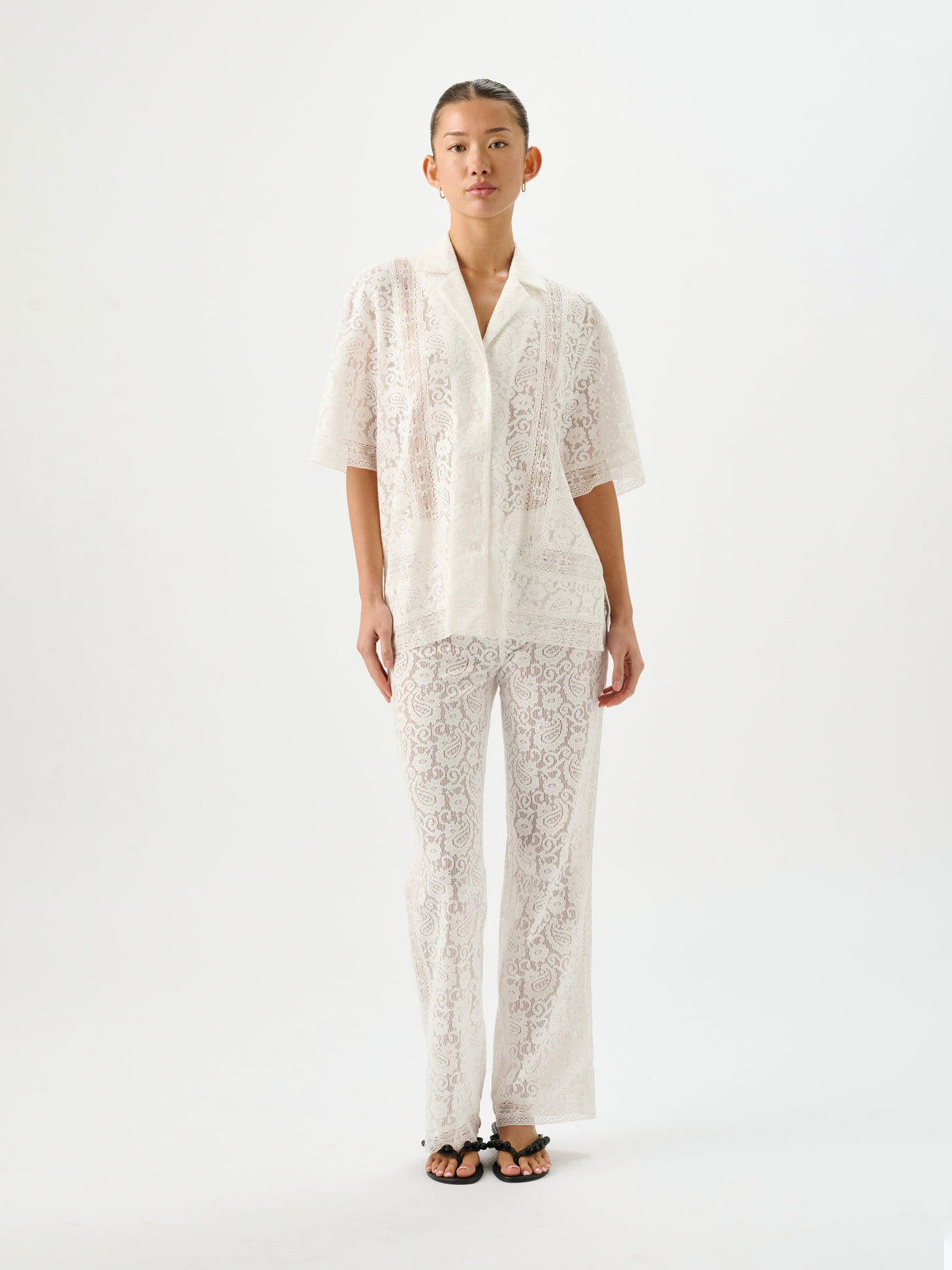 Sasha Pant Paisley Lace