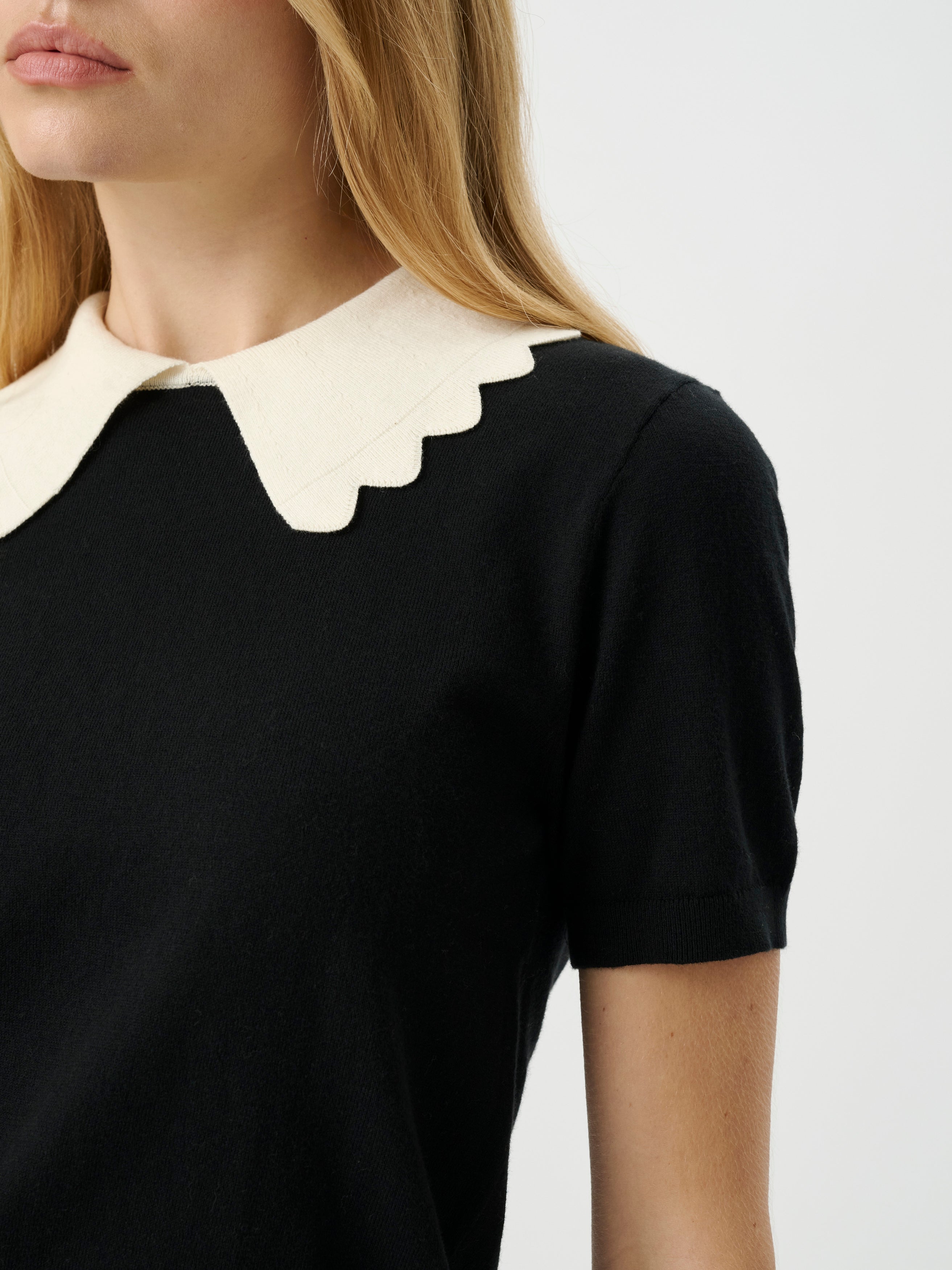 Ginny Knit Top Black