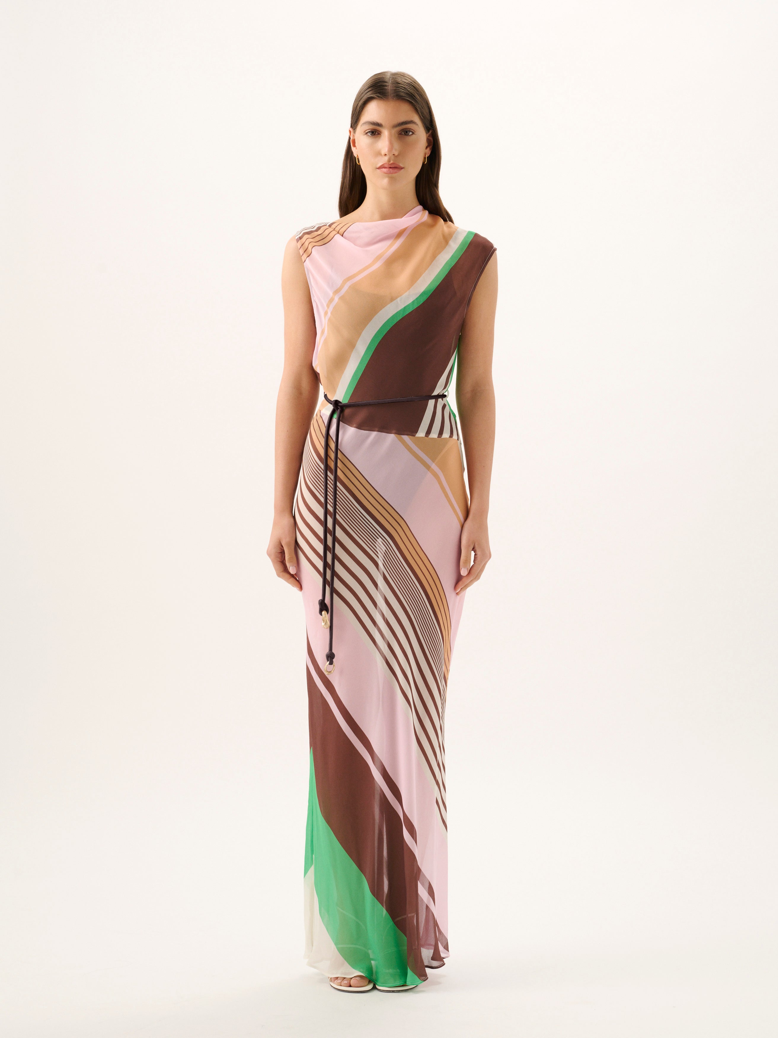 CAPRI MAXI DRESS | TANGO STRIPE
