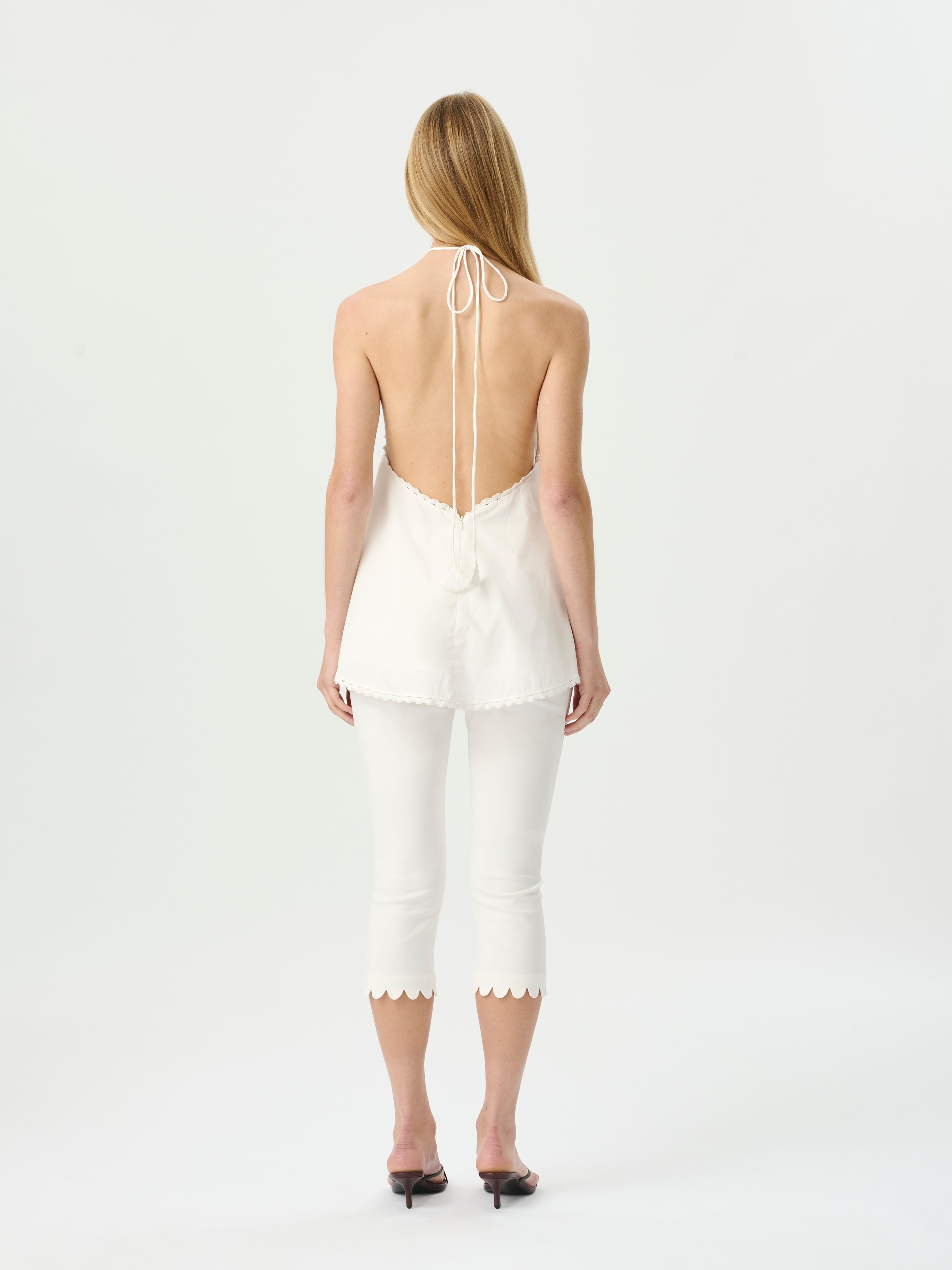 Marianne Halter Top White