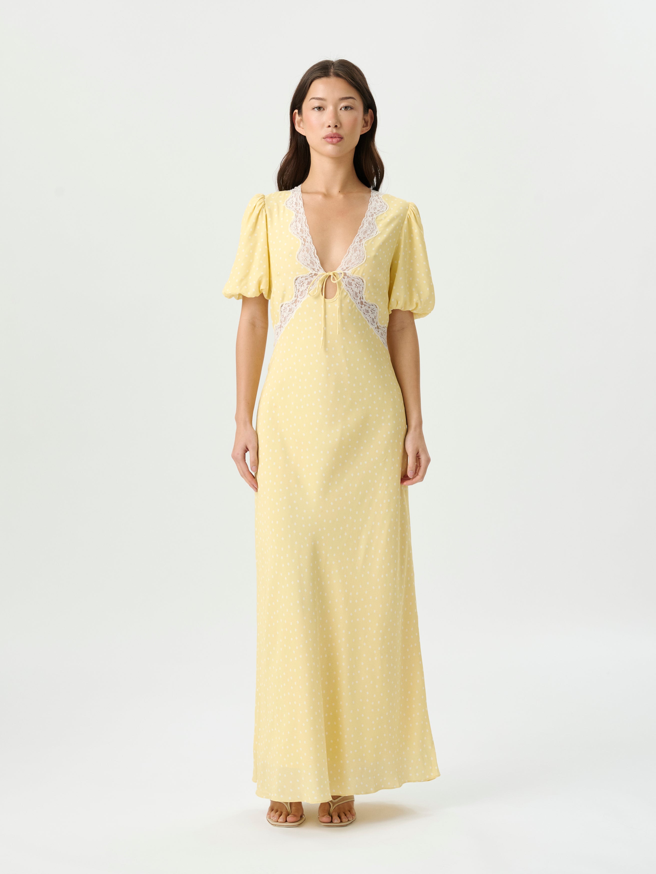 Sunny Midi Dress Citron
