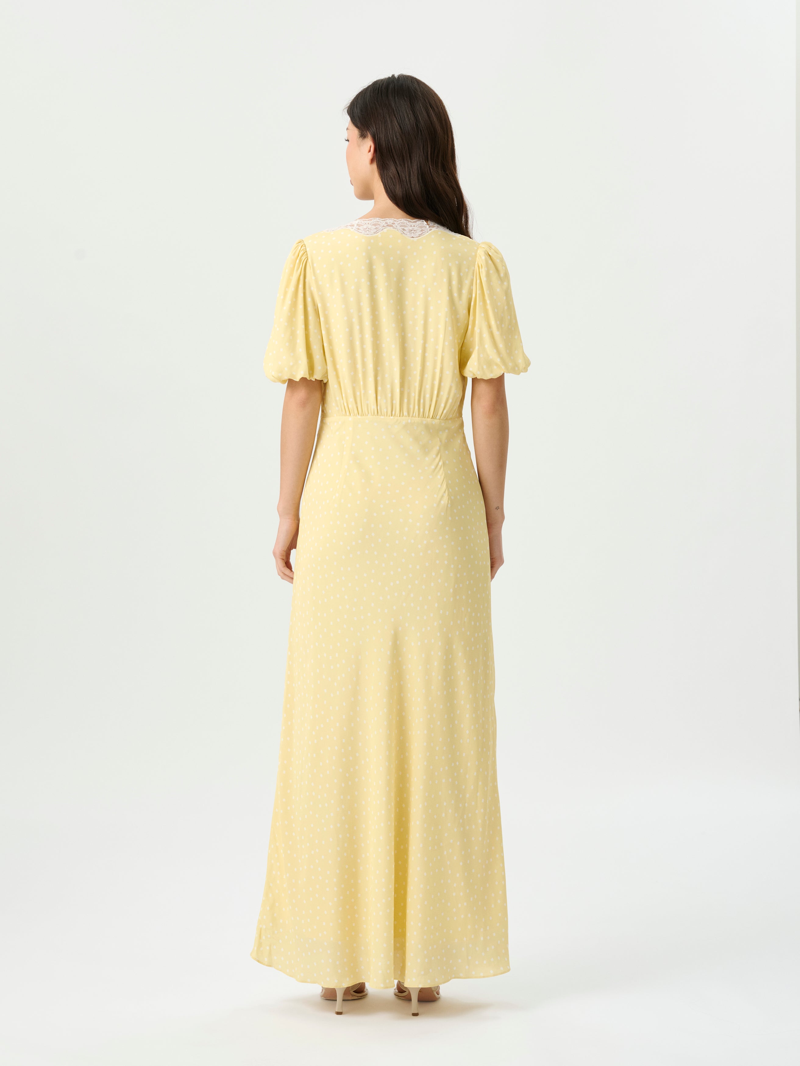 Sunny Midi Dress Citron