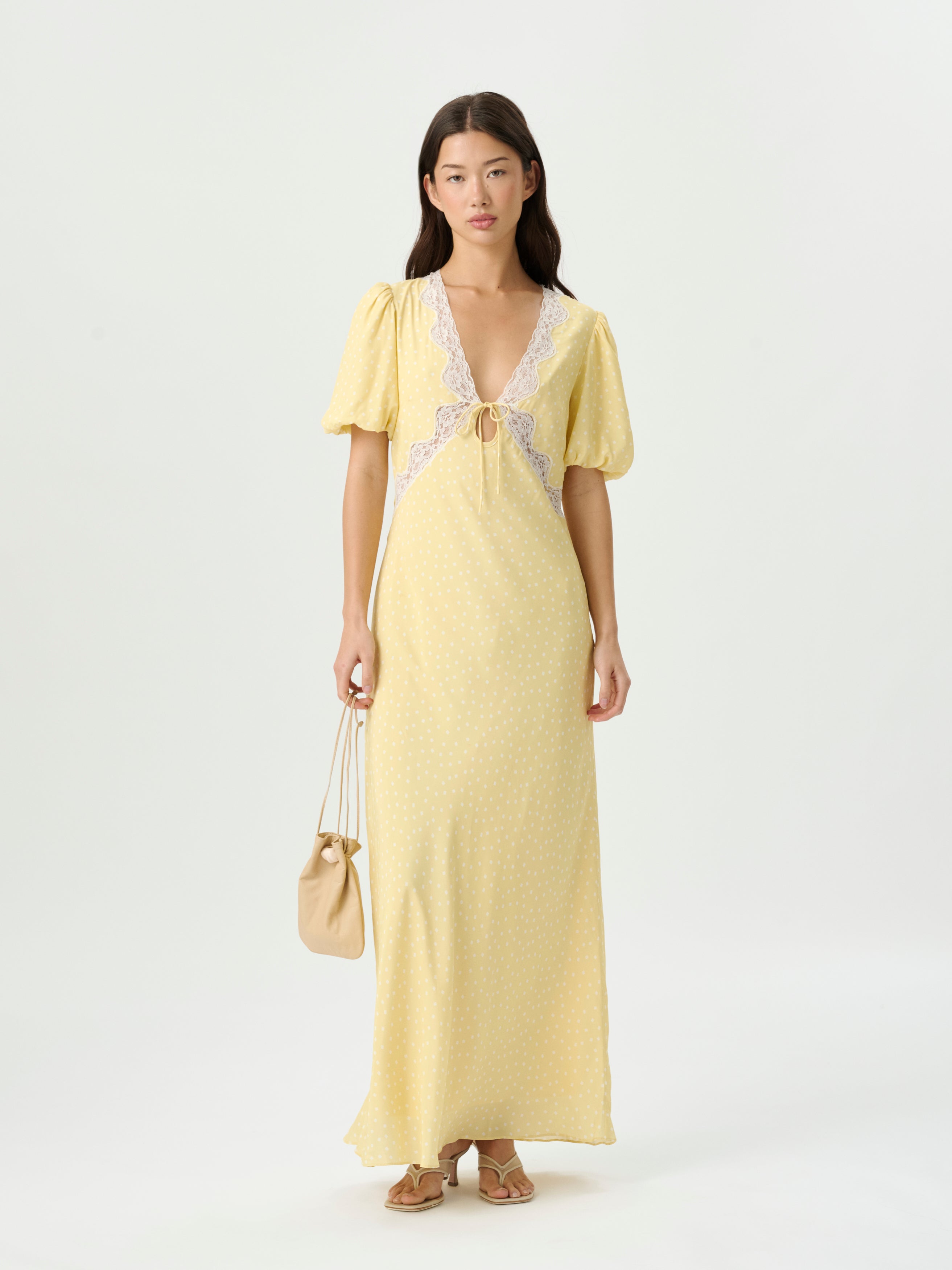 Sunny Midi Dress Citron