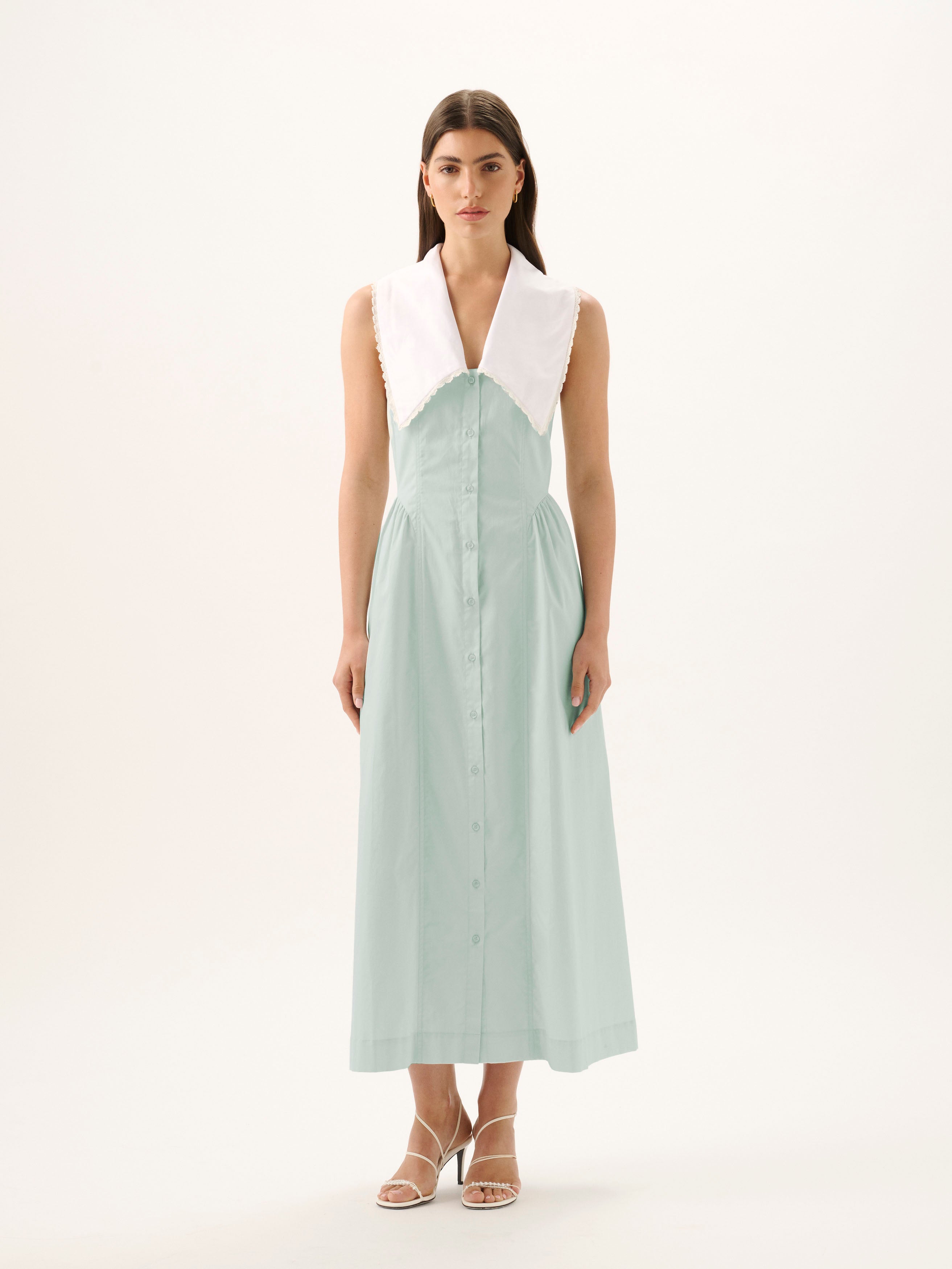 VALENTINA SHIRT DRESS | OCEAN SPRITZ