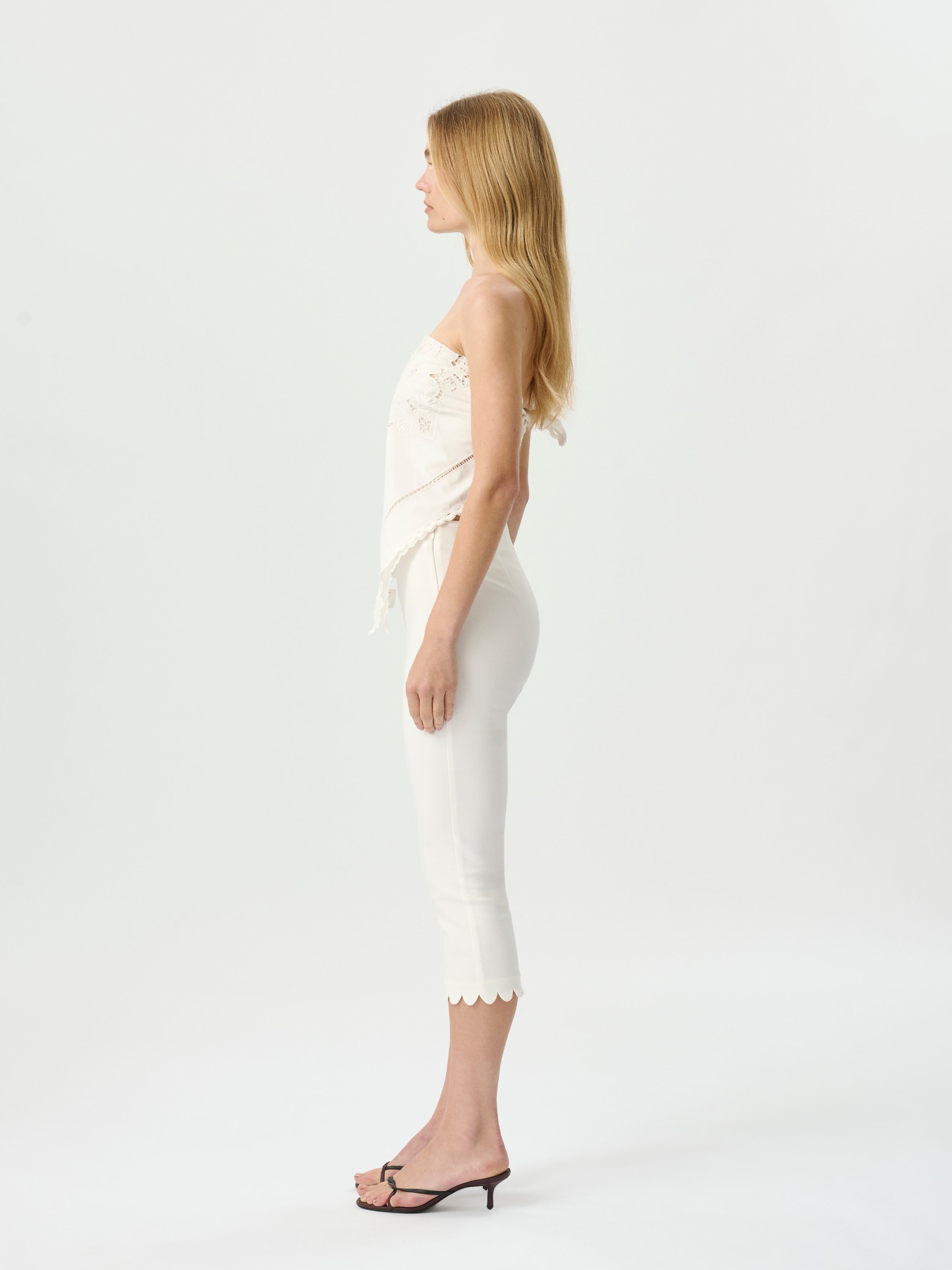 Bonnie Scarf White