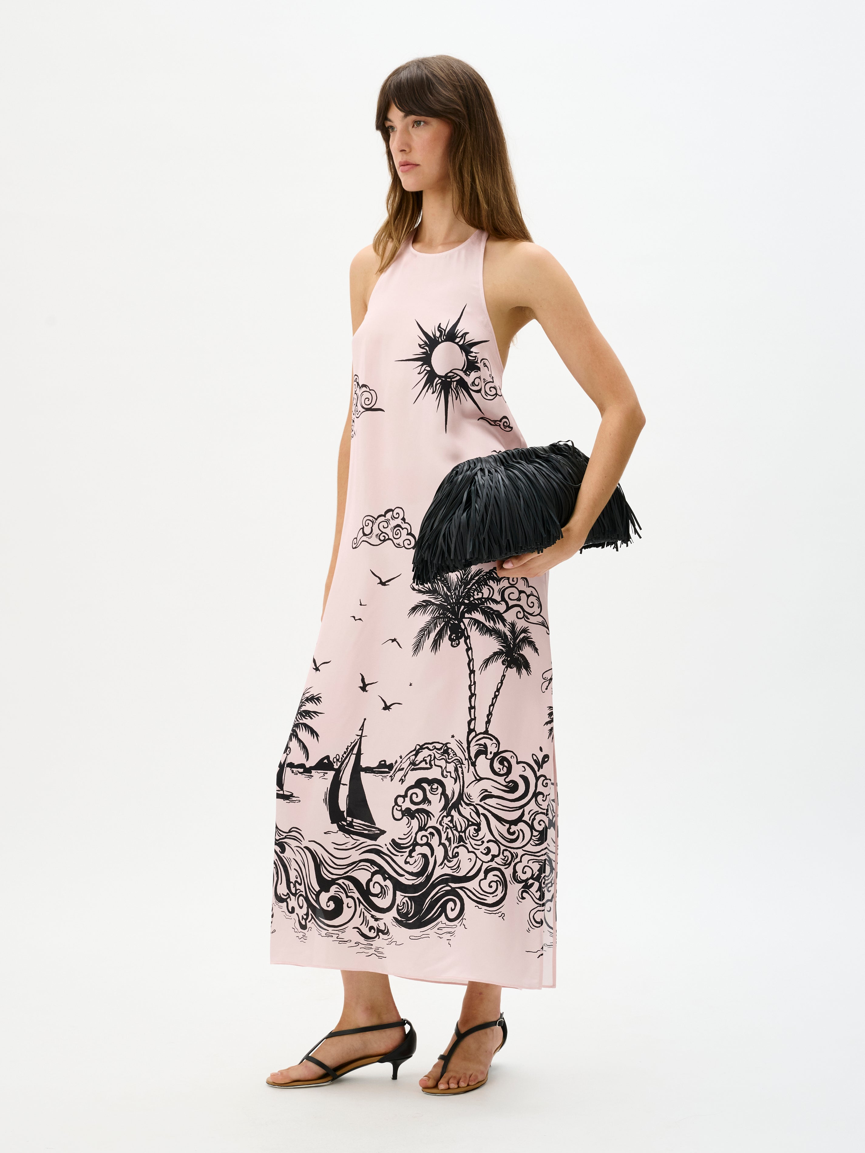 DAKOTA HALTER DRESS | CIAO ROSA