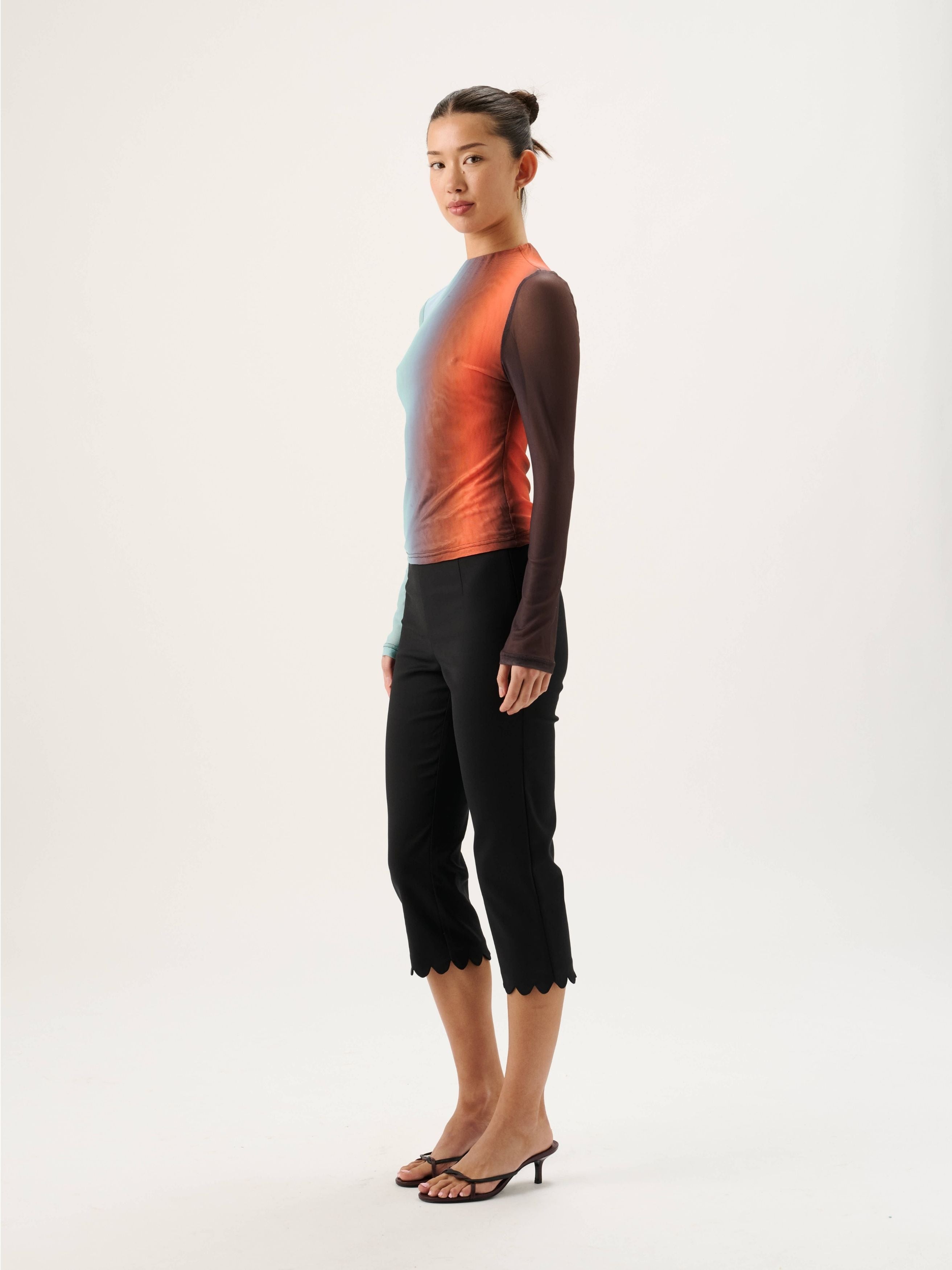 Evie Mesh Top