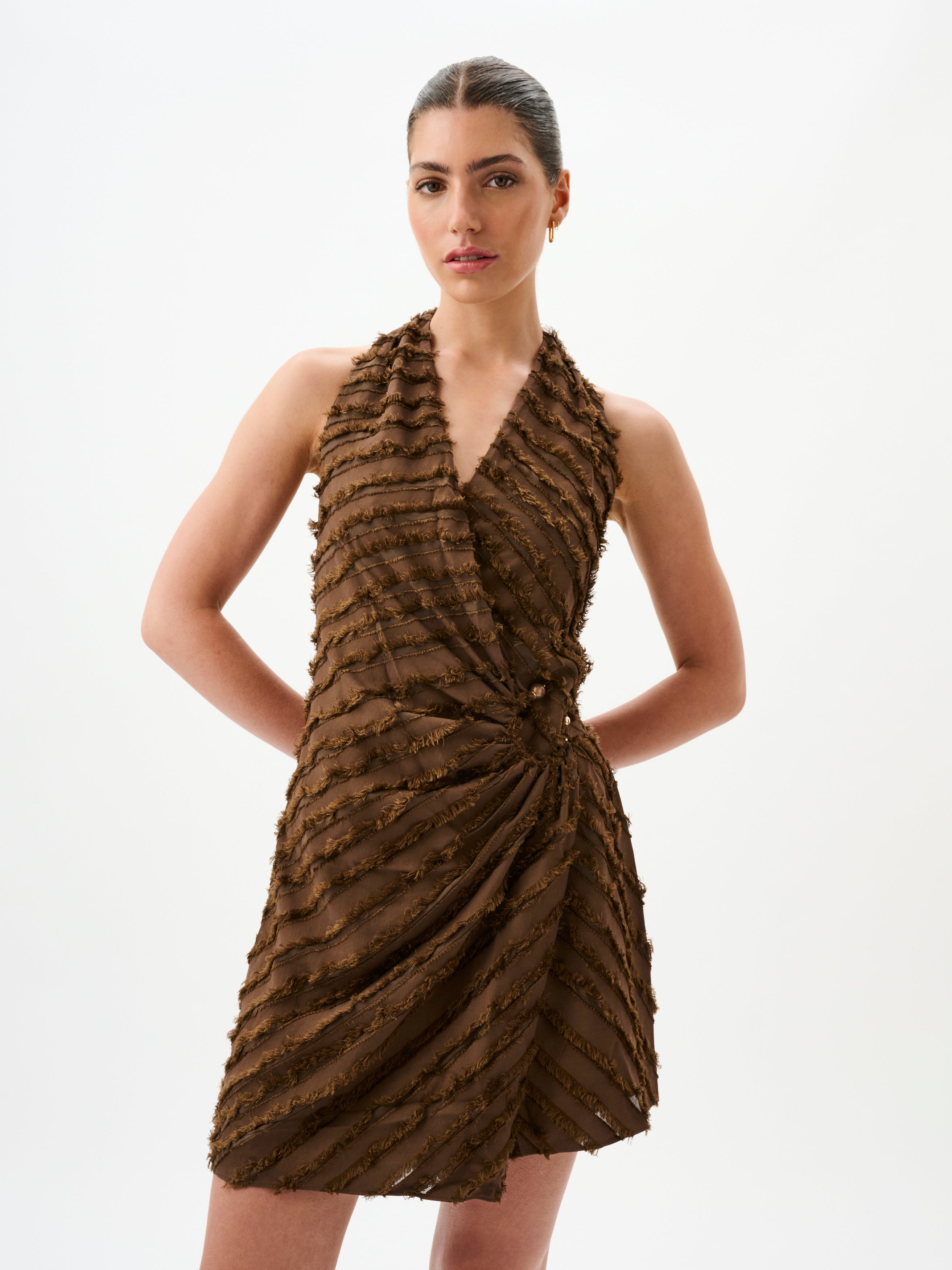 WYNONA DRESS | MOCHA