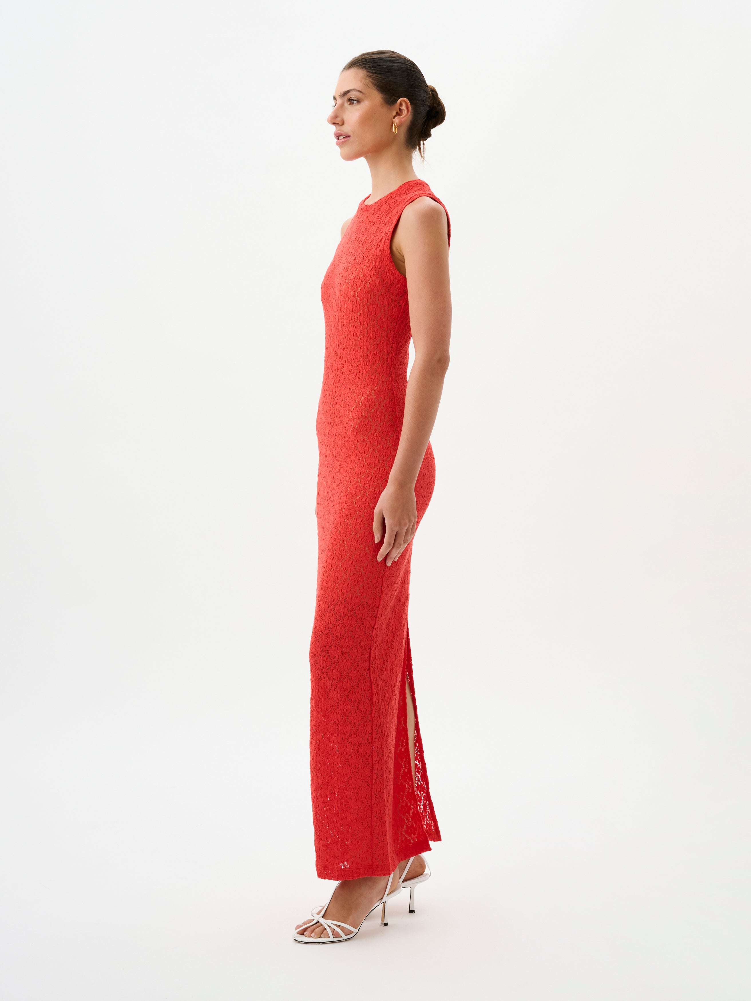 THEODORE DRESS | SCARLET
