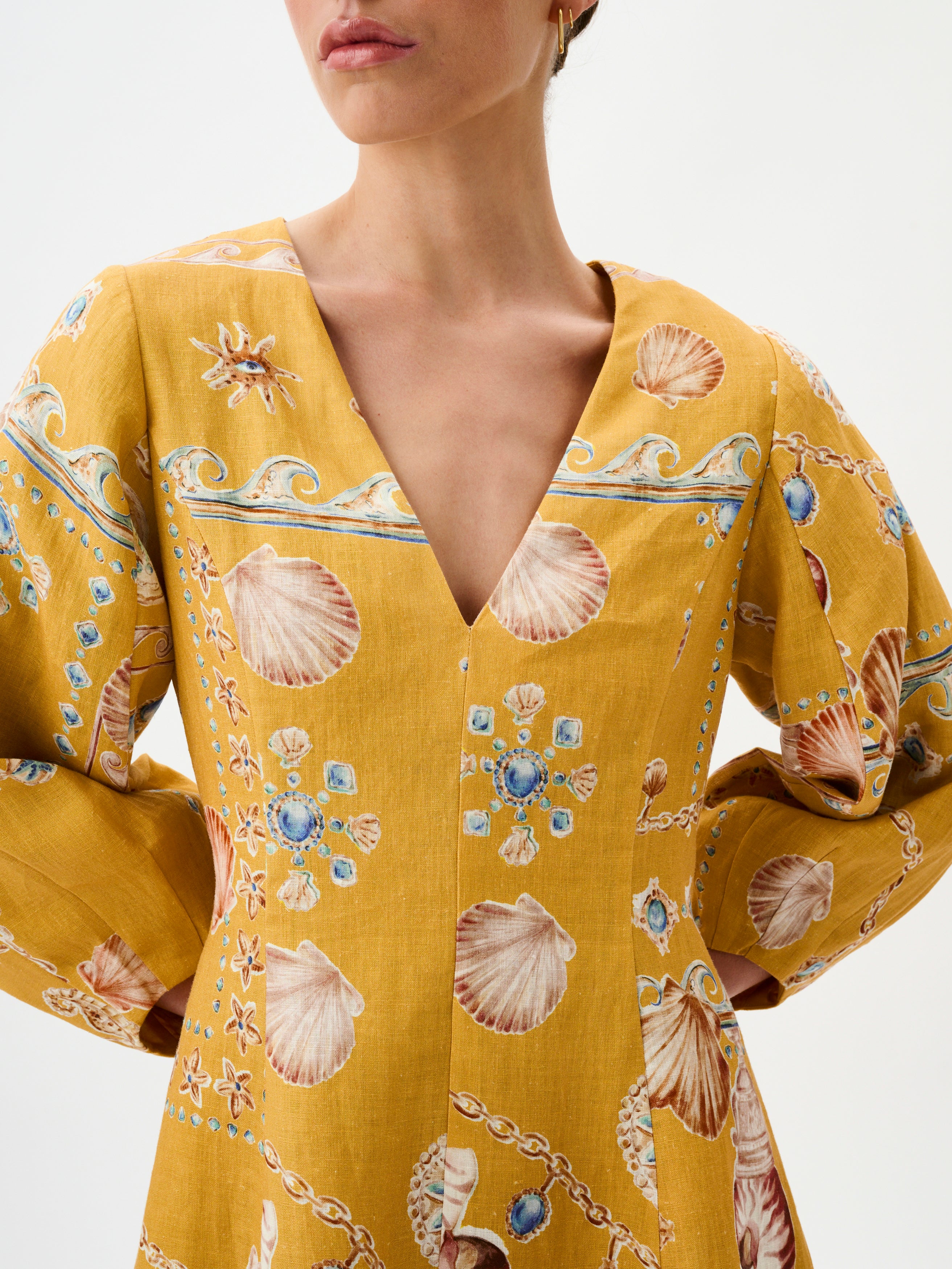 CASSANDRA DRESS | MARIGOLD