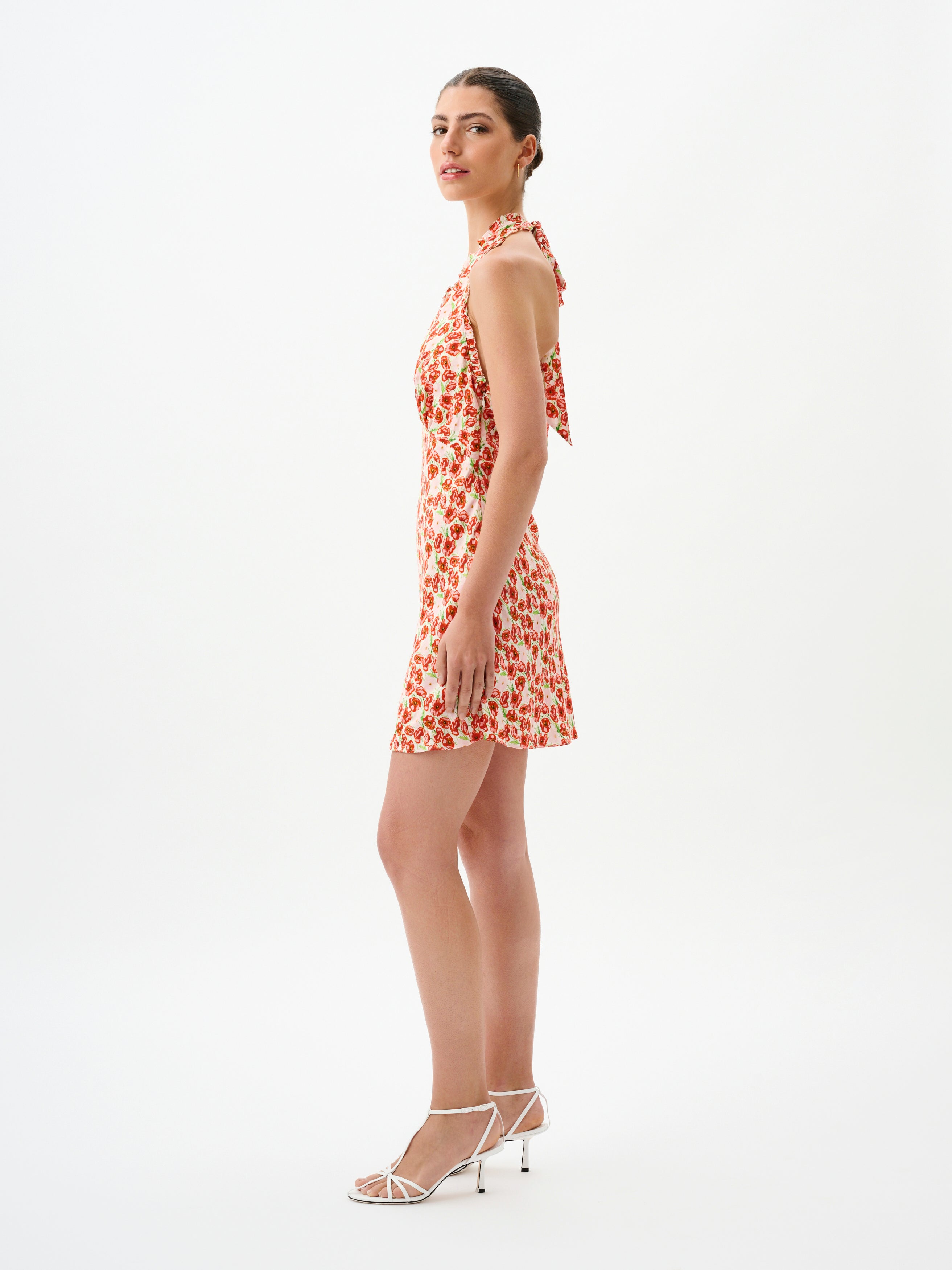 MADELEINE DRESS | FIELDS OF POPPY