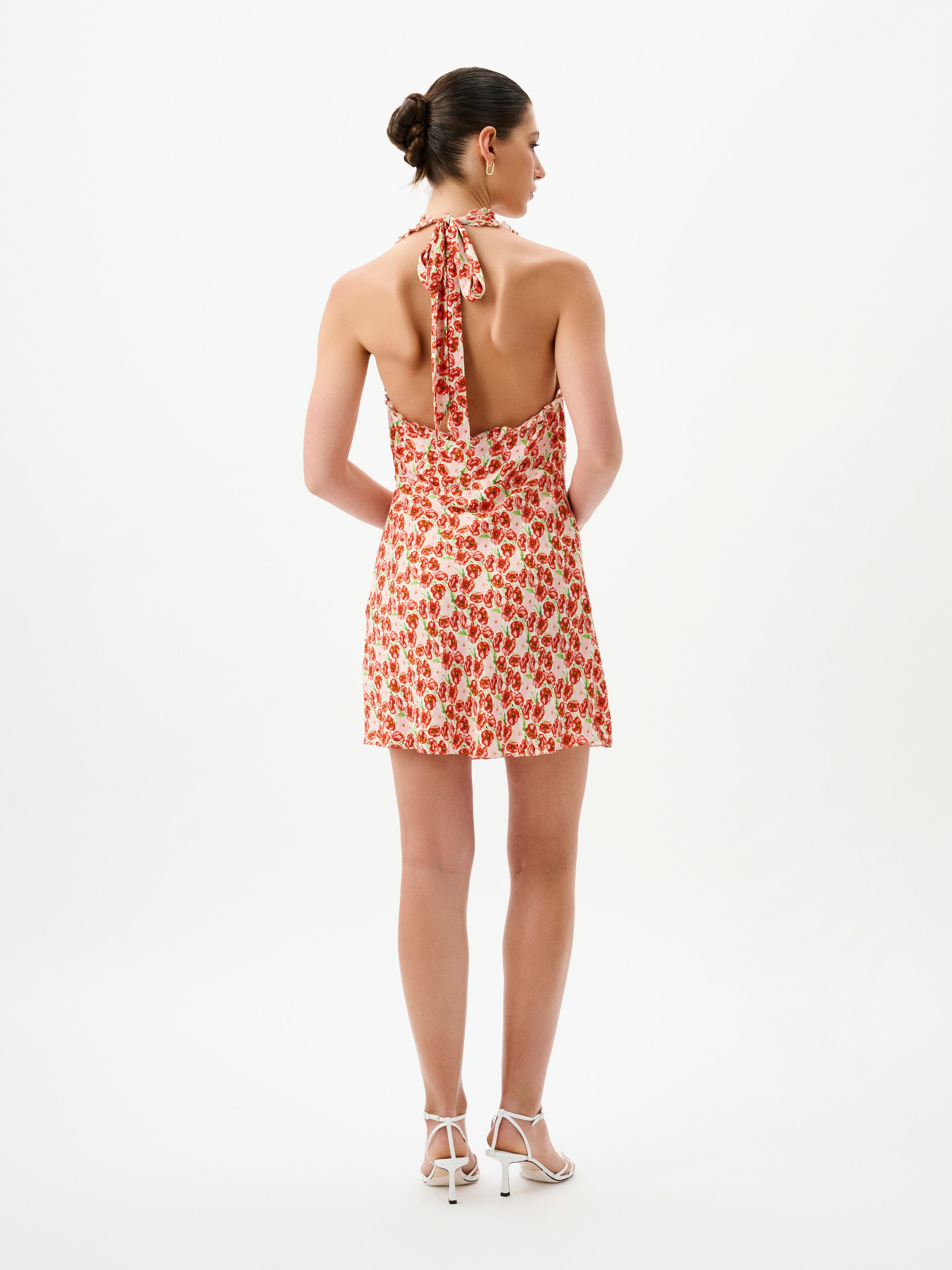 MADELEINE DRESS | FIELDS OF POPPY